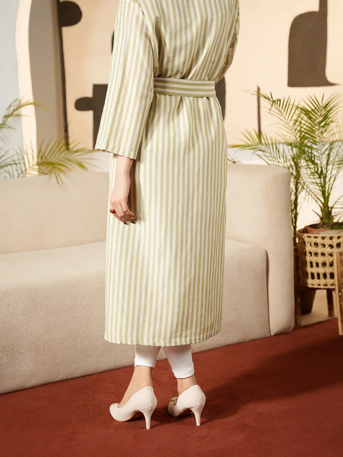 "RICANE" Printed Regular Fit Dress - Image 7