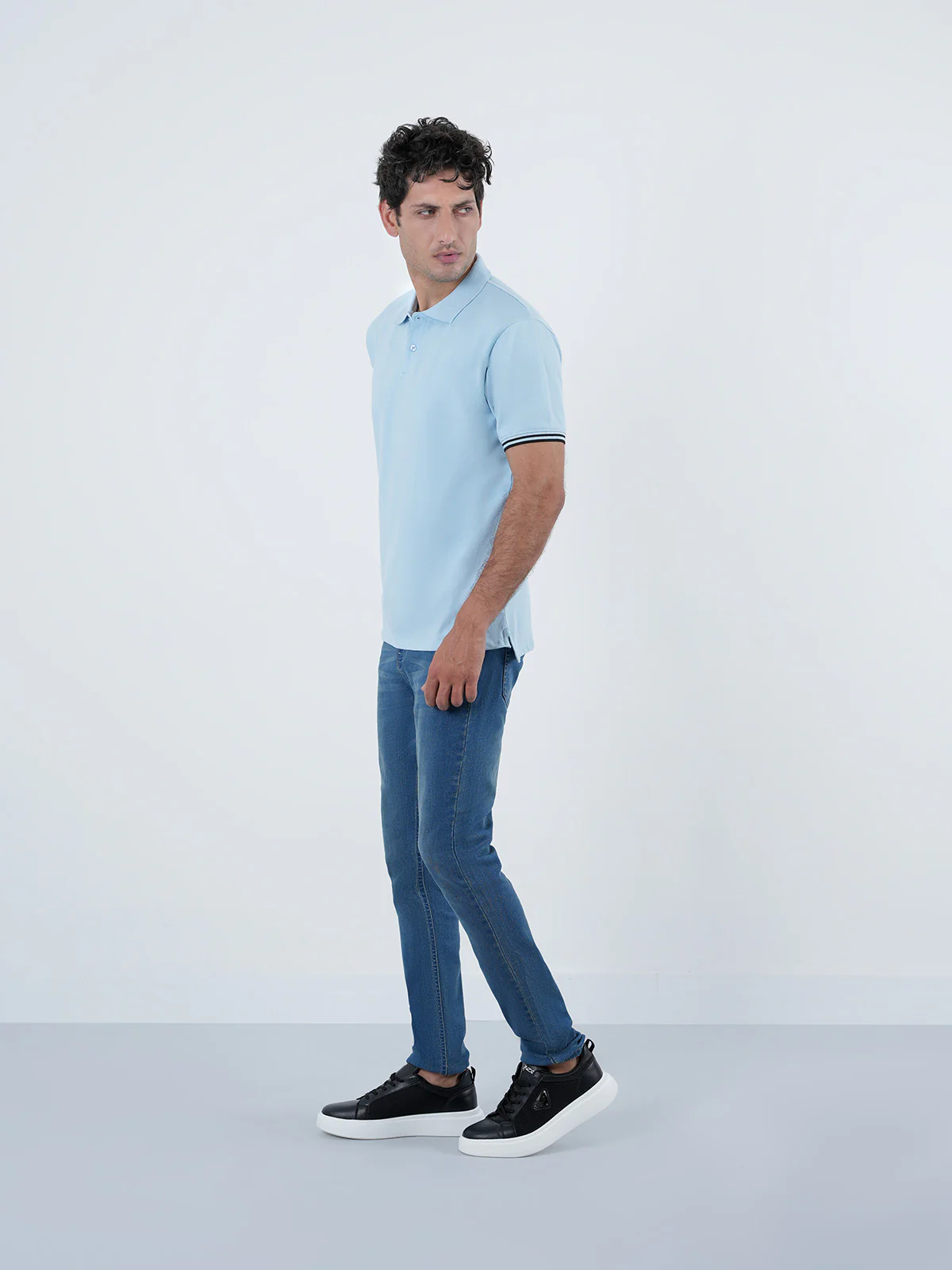 "ROBLES" Casual Regular Fit Polo Shirt - Image 3