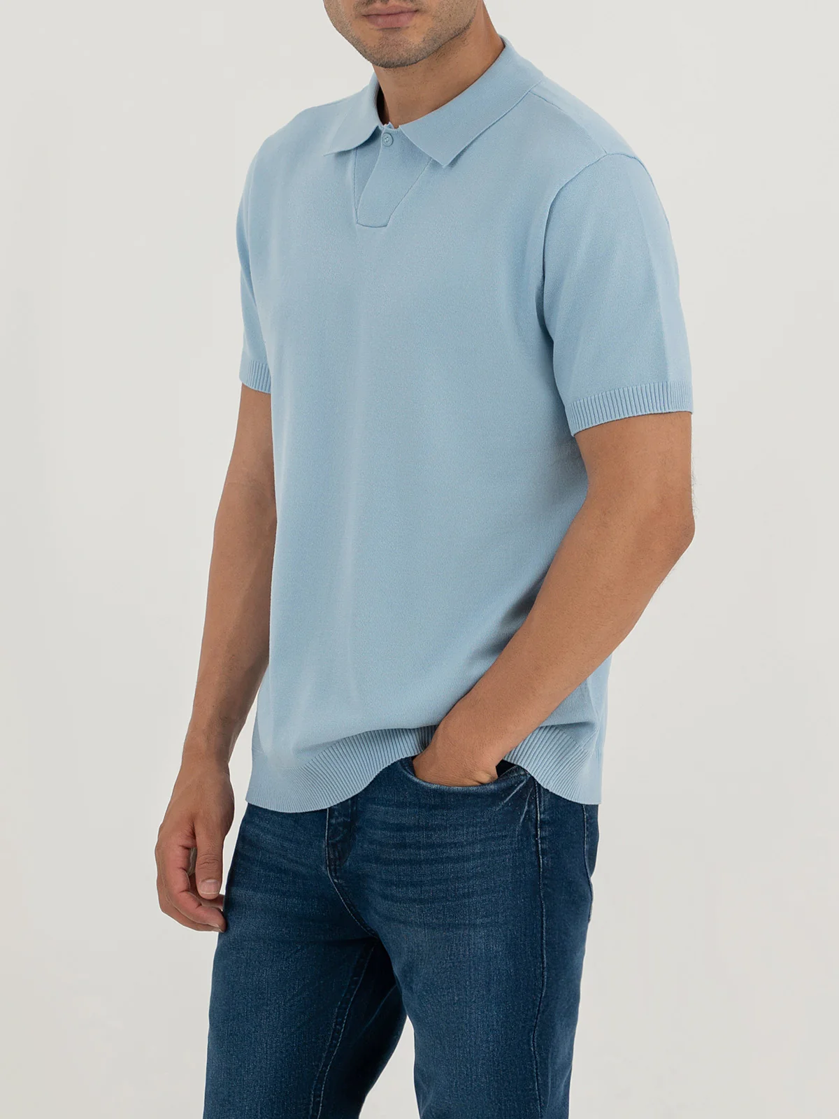 "ROGIER" Casual Regular Fit Polo Shirt - Image 3