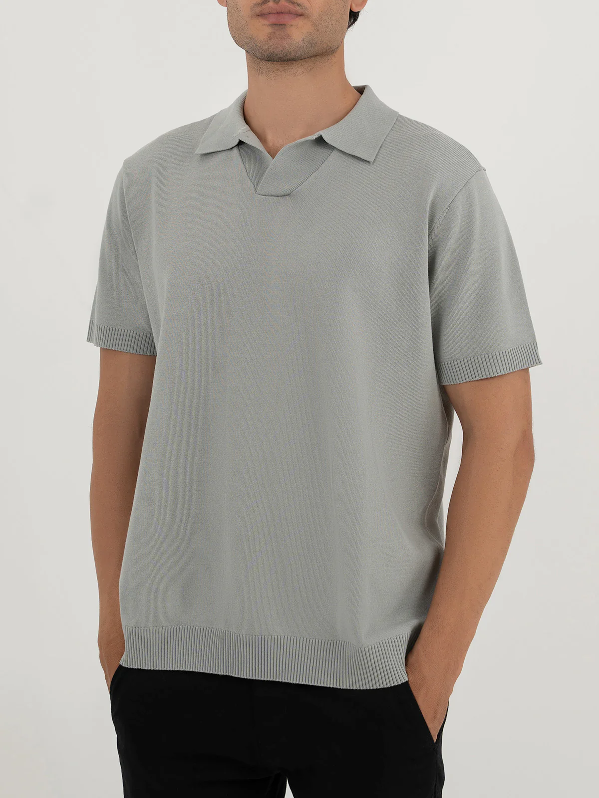 "ROGIER" Casual Regular Fit Polo Shirt - Image 4