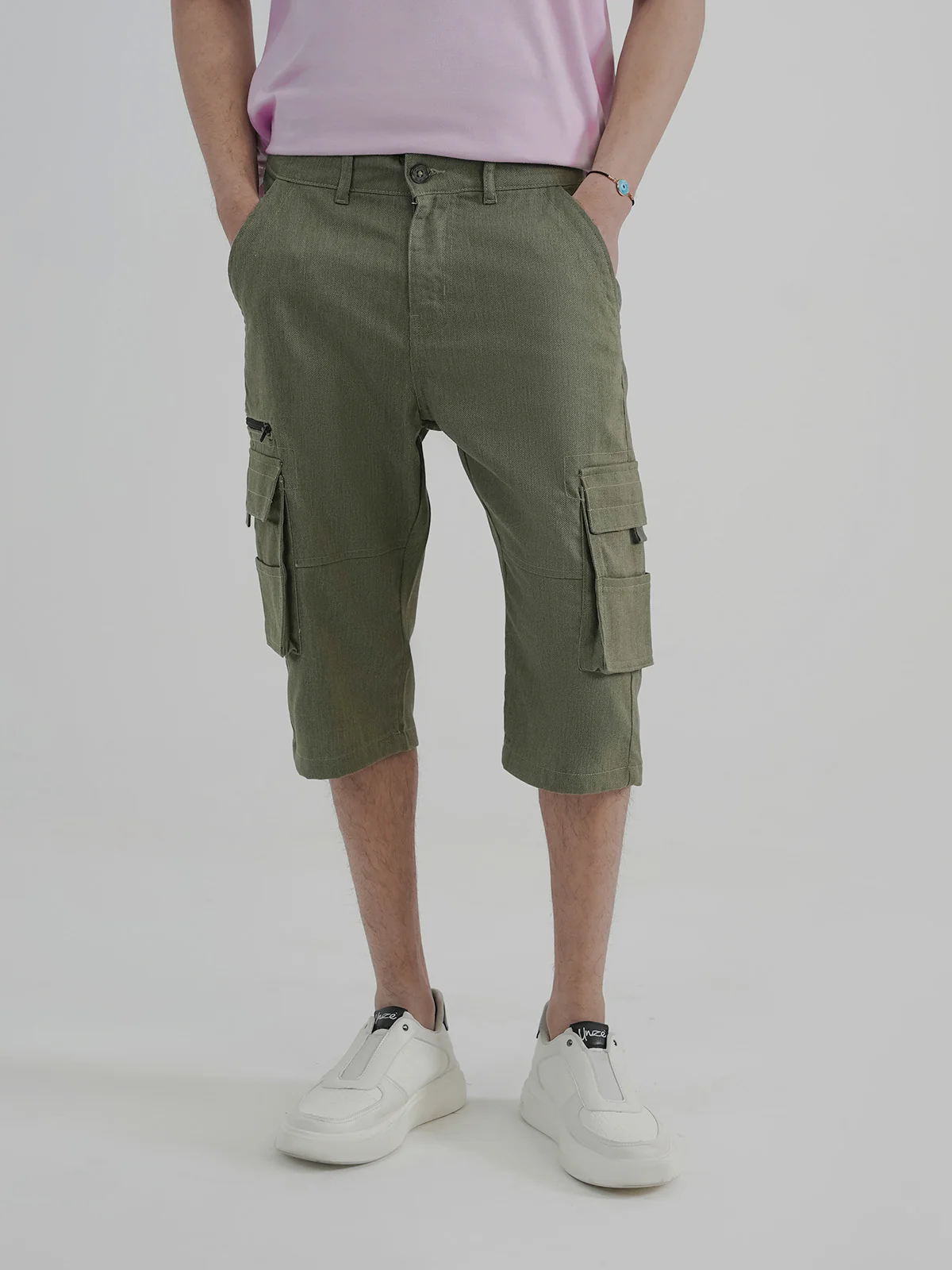"RONAN" Cargo Fit Cotton Short