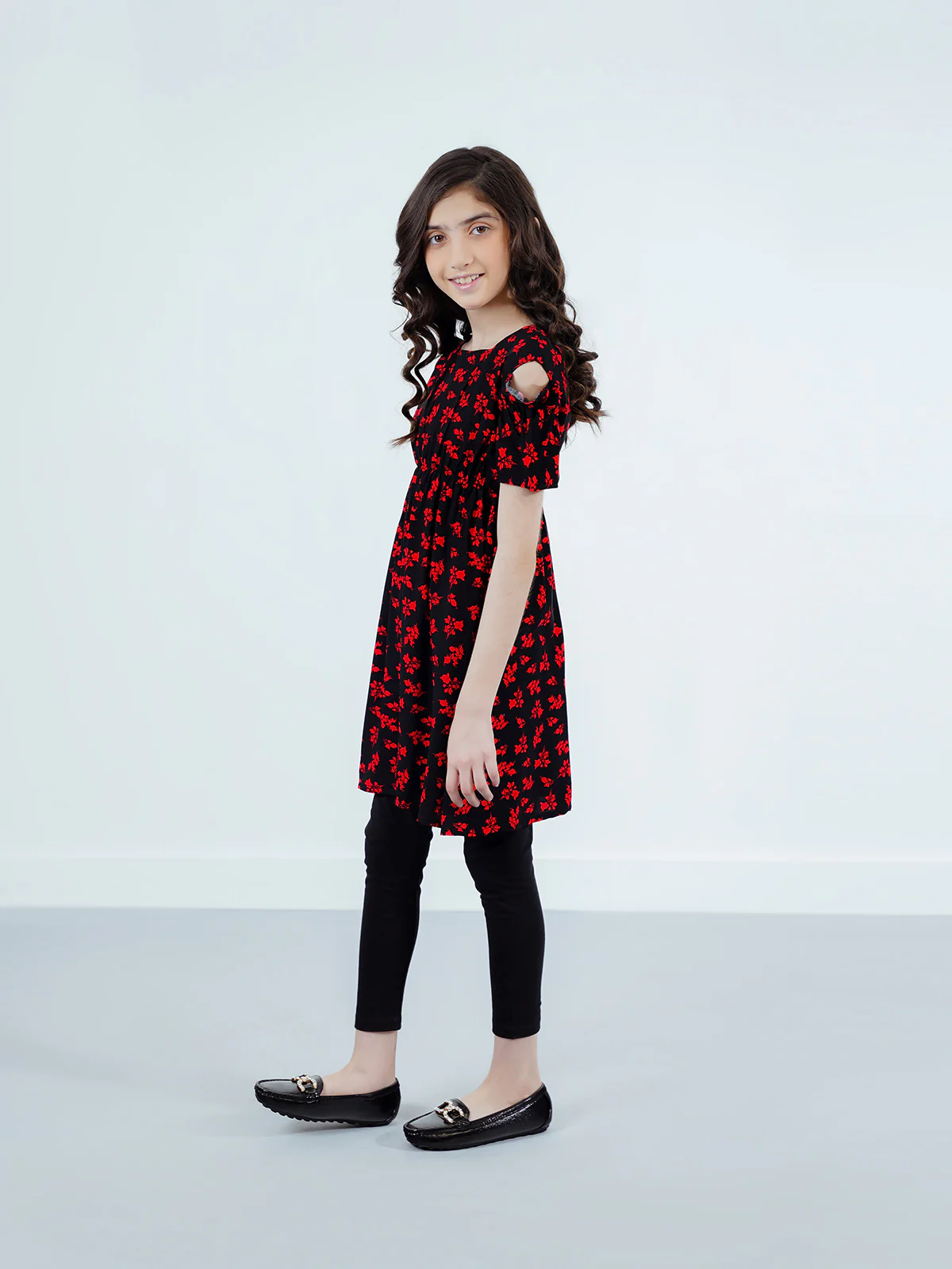 "RONEN" Charm &amp; Comfort Cotton Dress - Image 3