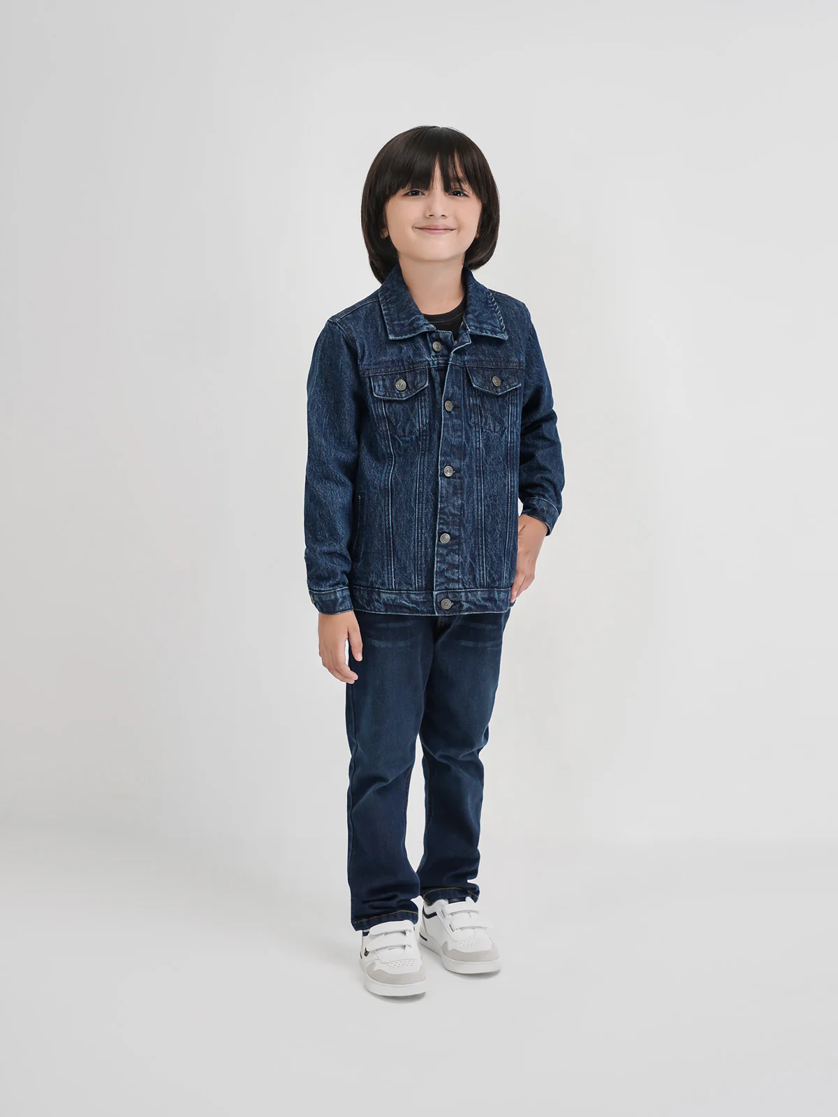 "ROOVE" Denim Jacket with Side Pockets