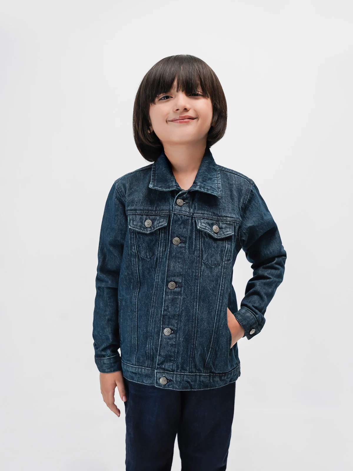 "ROOVE" Denim Jacket with Side Pockets - Image 2