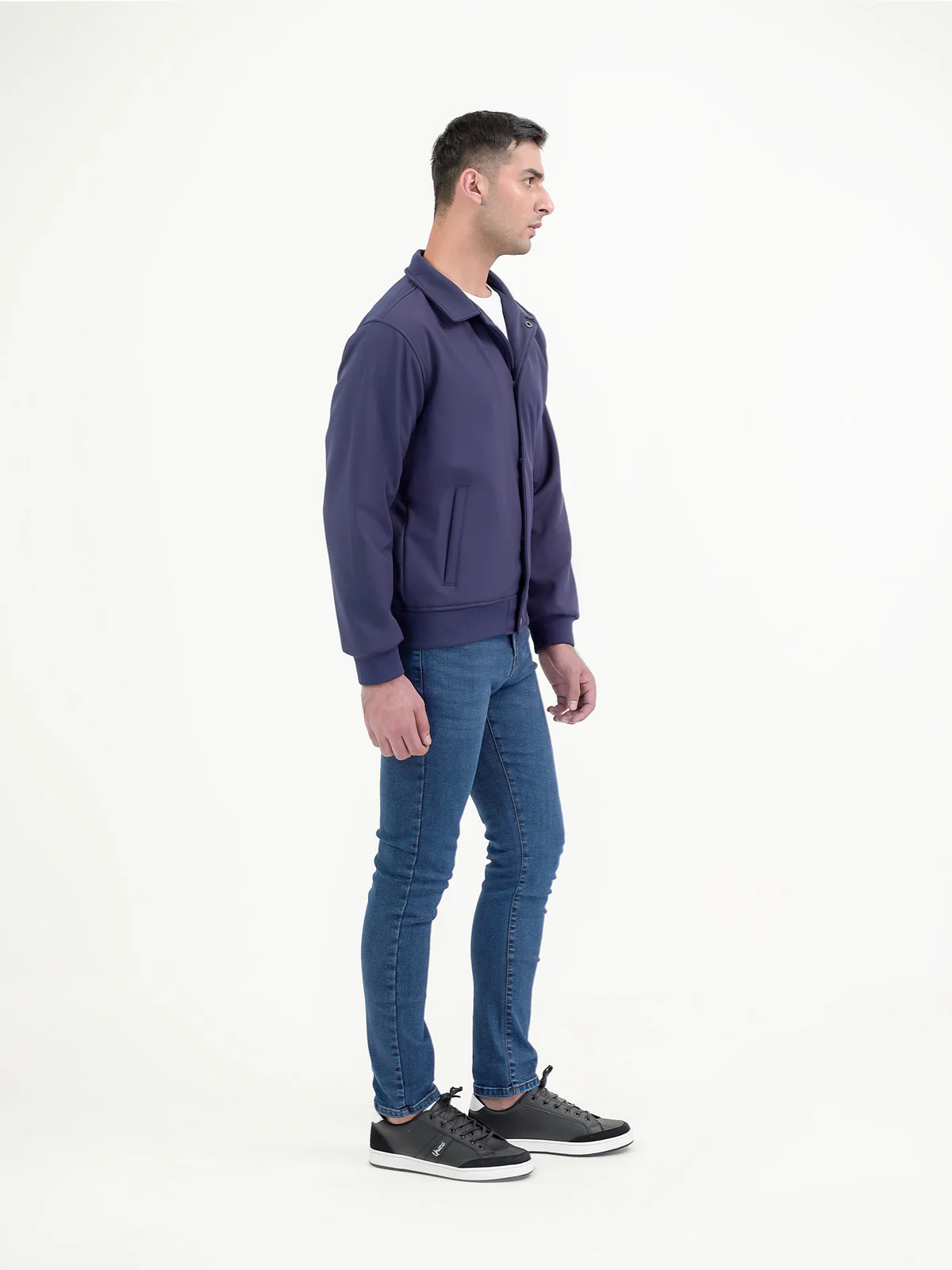 "SCEPTRUM" Bomber Button Up Jacket - Image 3