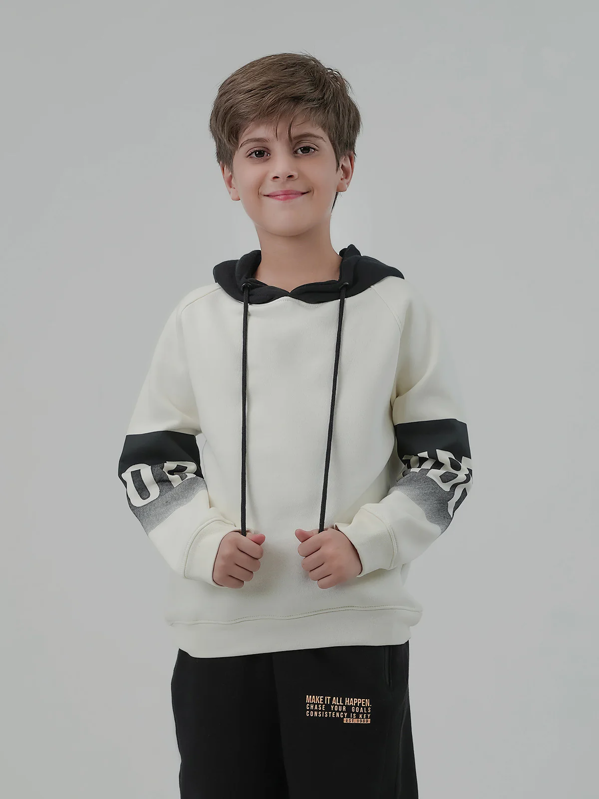 "SCHATZI" Warm Cut & Sew Fleece Hoodie