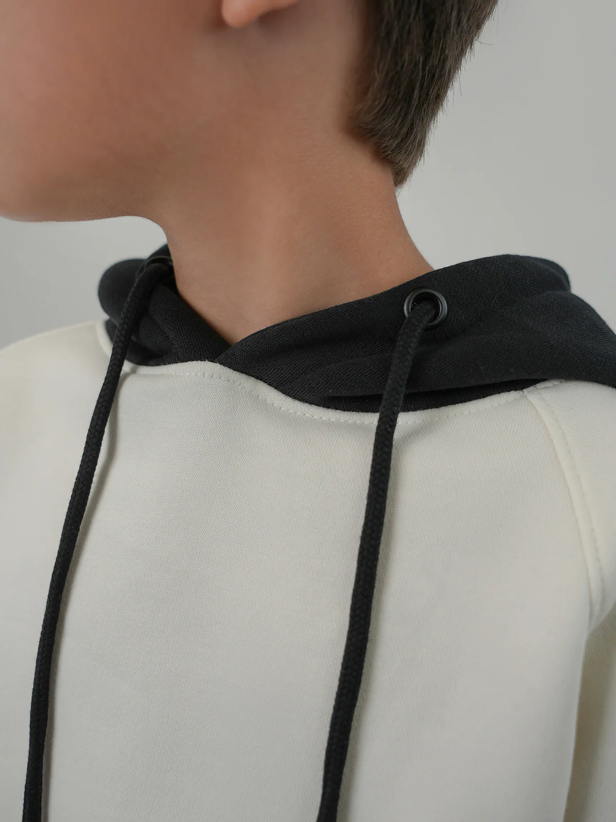 "SCHATZI" Warm Cut & Sew Fleece Hoodie - Image 3