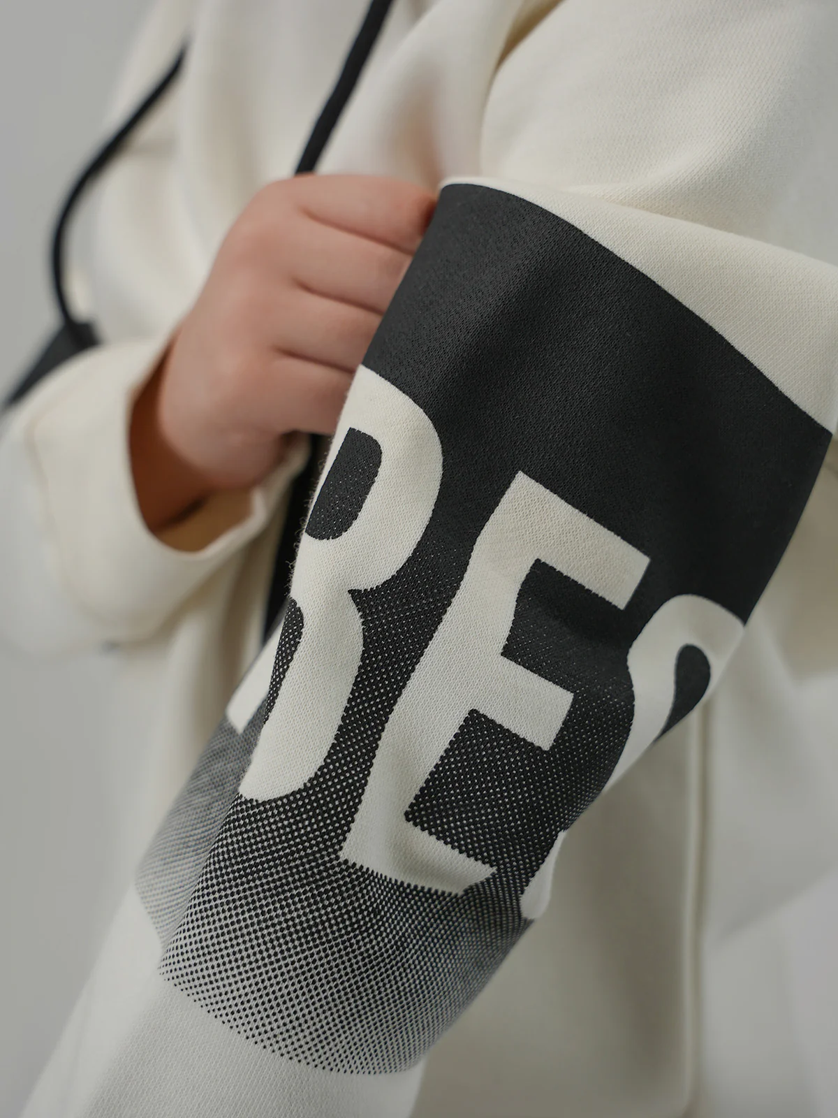 "SCHATZI" Warm Cut & Sew Fleece Hoodie - Image 4