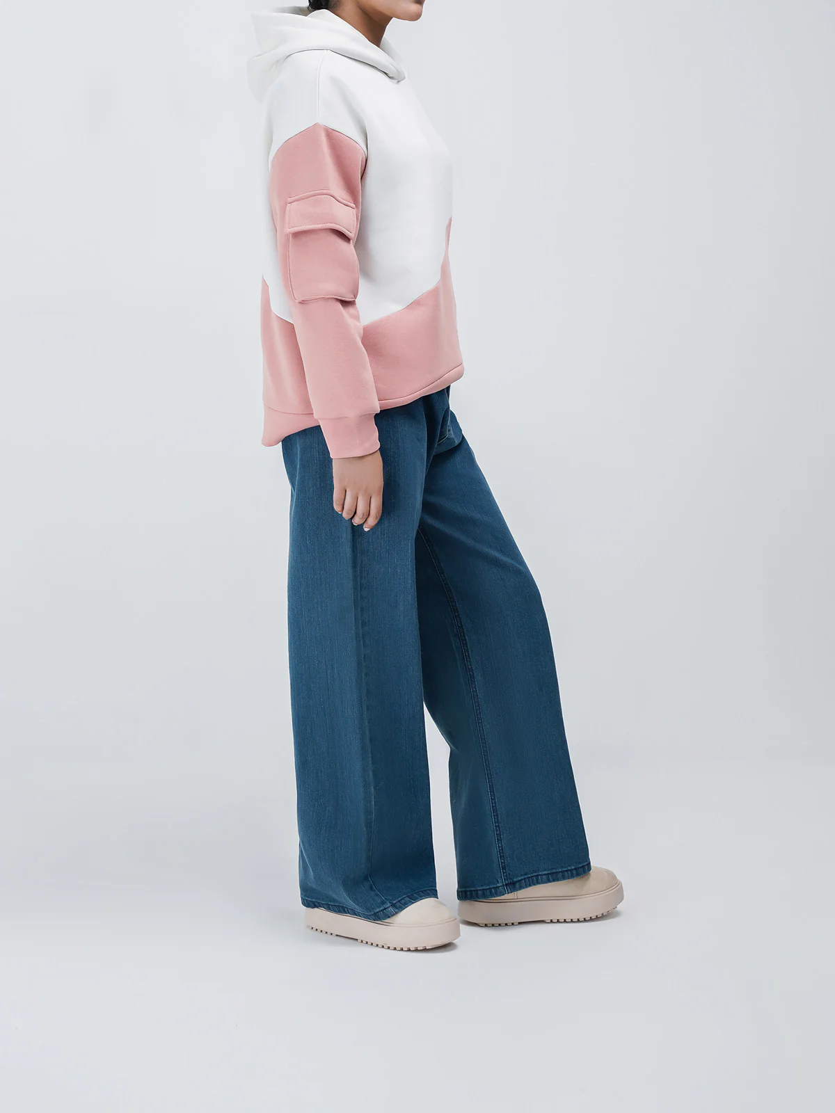 "SCORPIUS" Wide Leg Casual Denim Pant - Image 3
