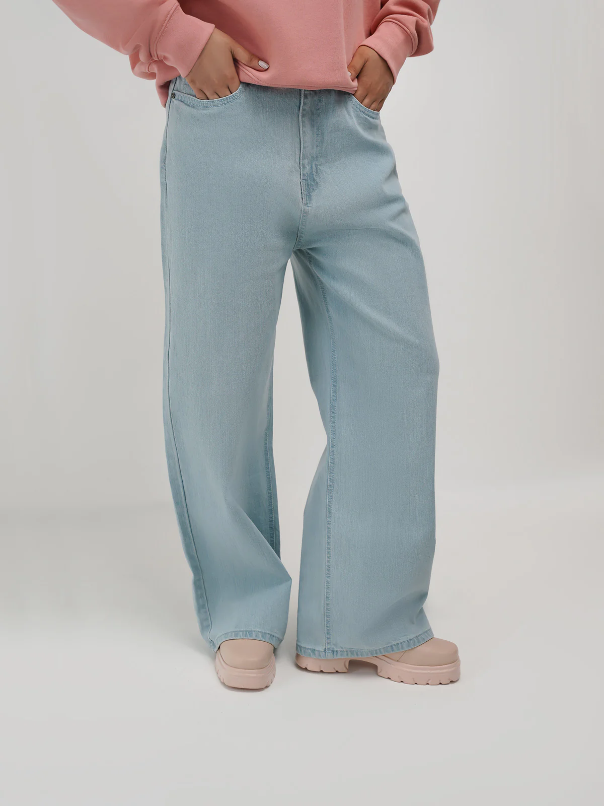 "SCORPIUS" Wide Leg Casual Denim Pant - Image 2