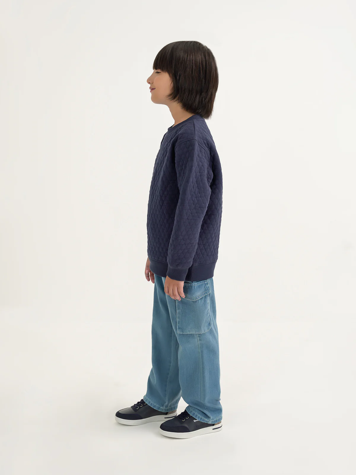 "SHABS" Denim Pant with Side Pockets - Image 3
