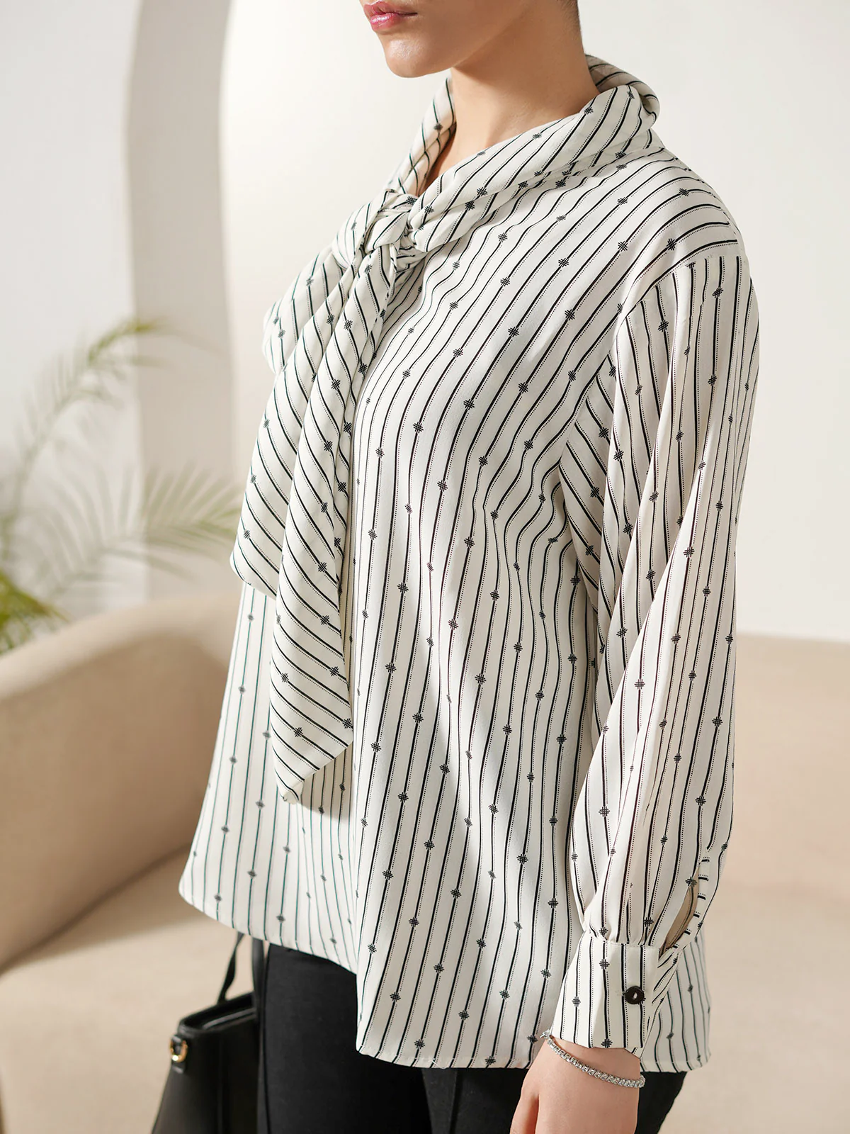 "SNEHA" Basic Regular Fit Cotton Top - Image 4