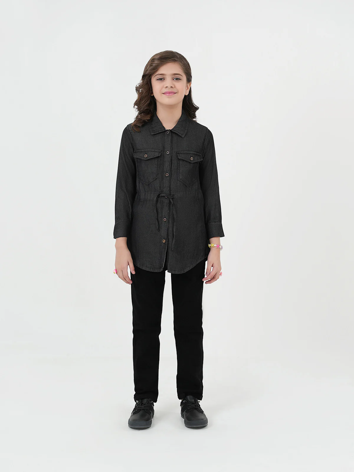 "SOLAL" Stylish Regular Denim Dress