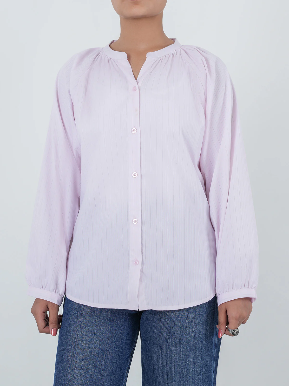 "SOPHIE" Comfort Regular Fit Cotton Top - Image 2