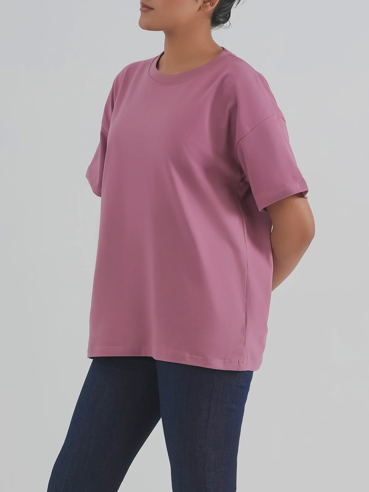 "SPRUCE" Basic Drop Shoulder T-Shirt - Image 4
