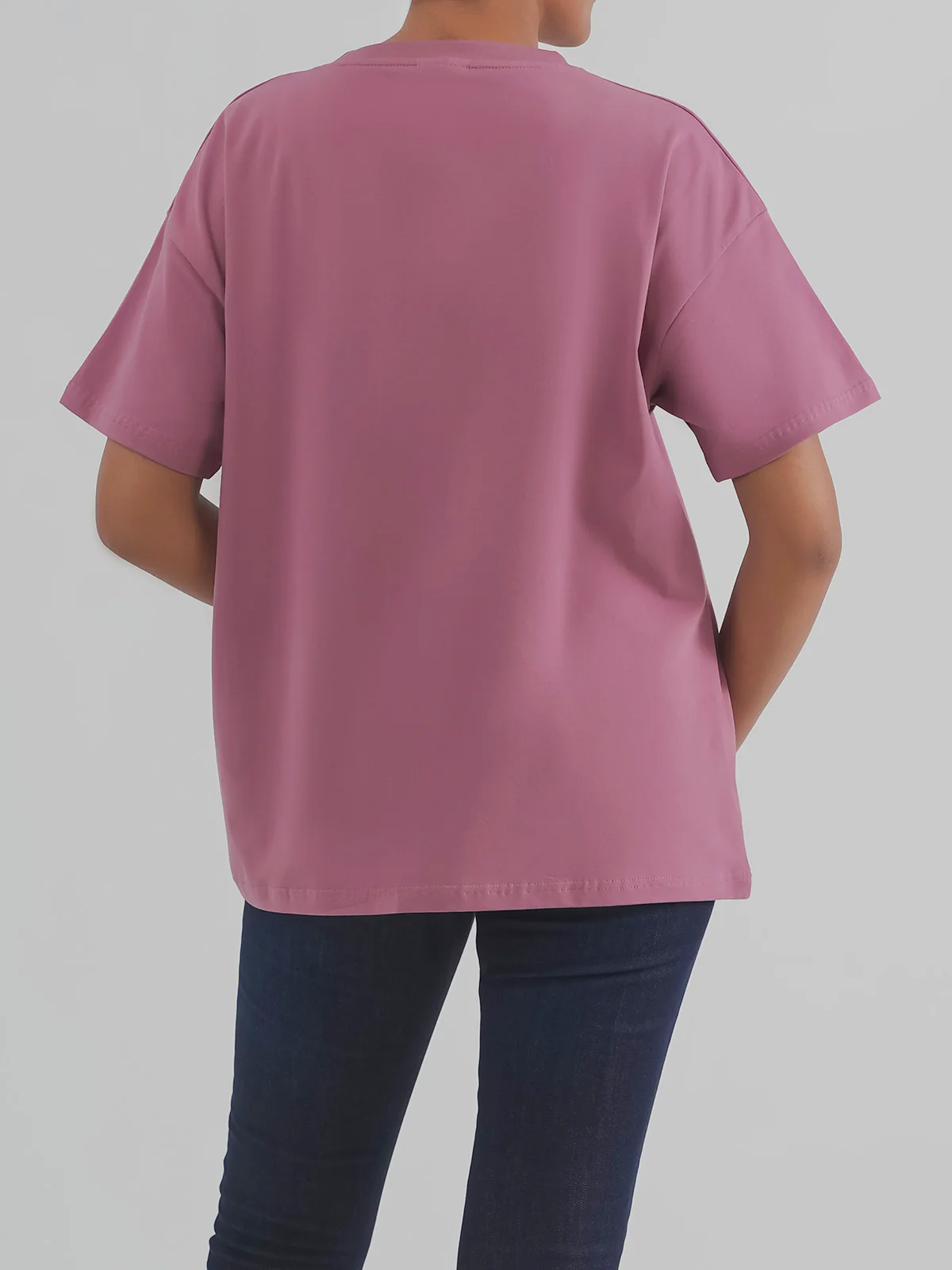 "SPRUCE" Basic Drop Shoulder T-Shirt - Image 8