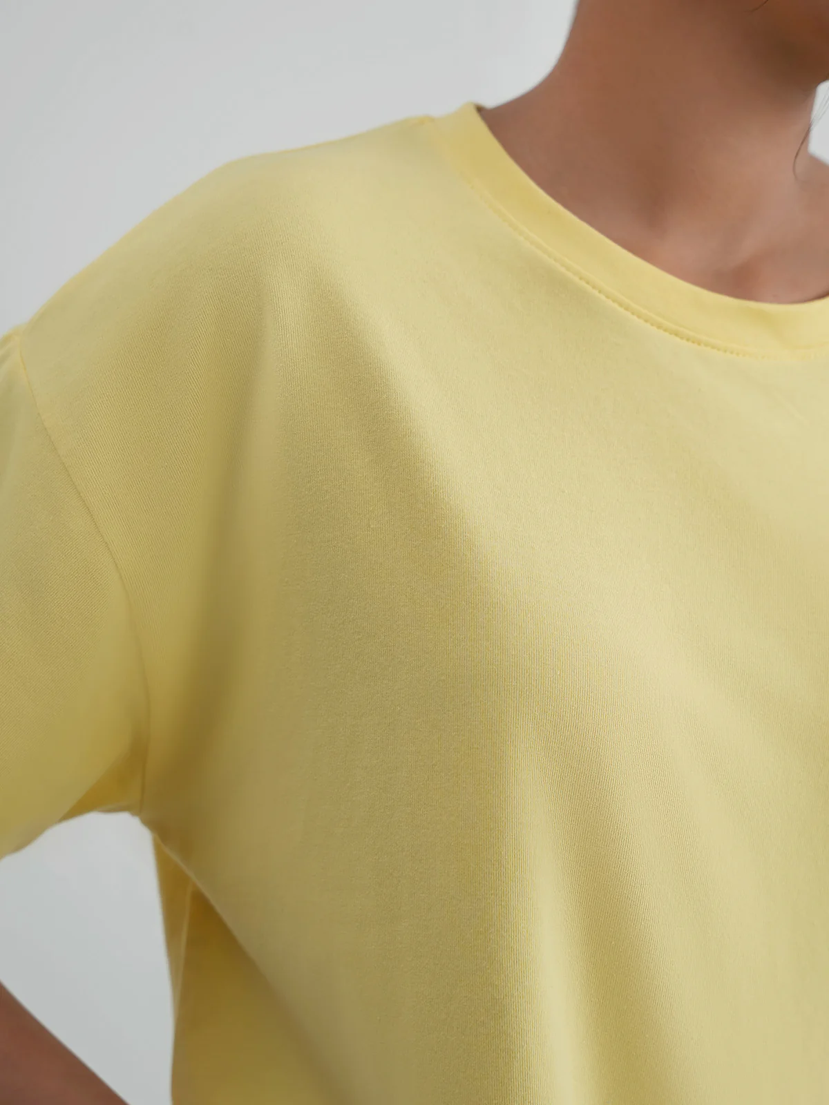 "SPRUCE" Basic Drop Shoulder T-Shirt - Image 5