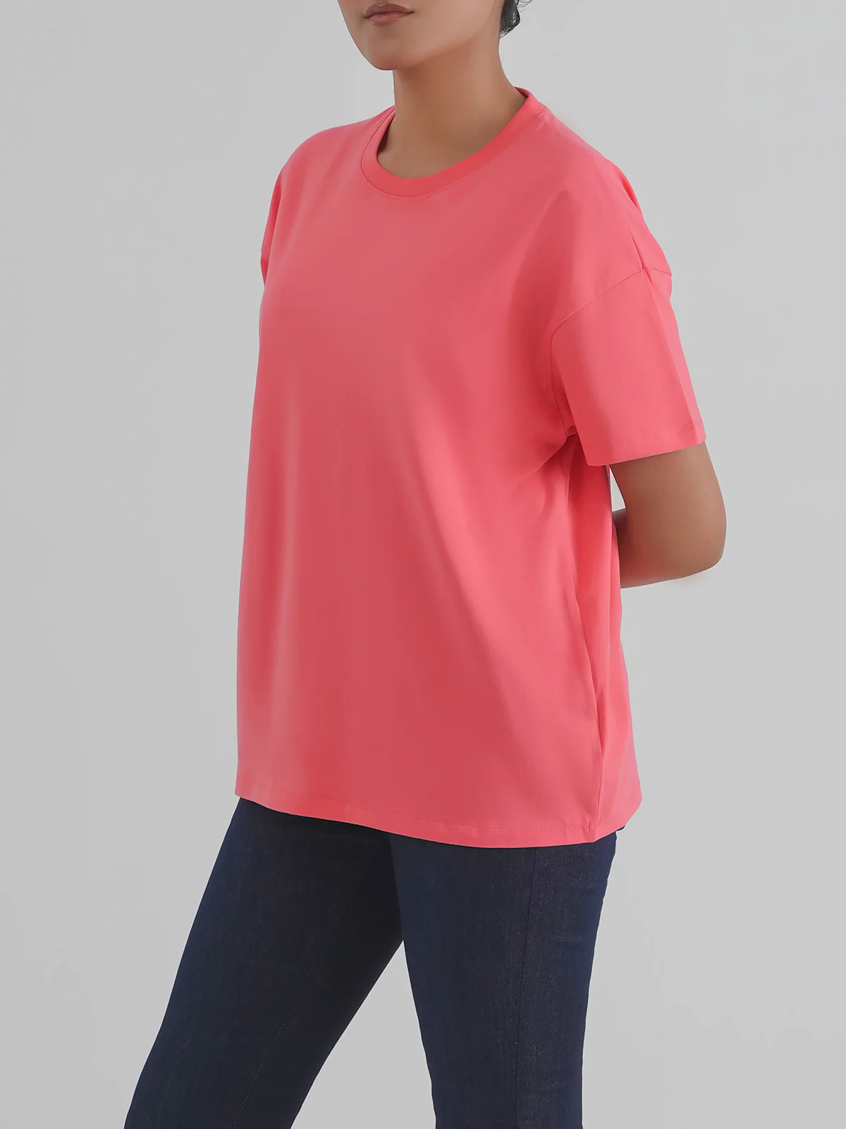 "SPRUCE" Basic Drop Shoulder T-Shirt - Image 4