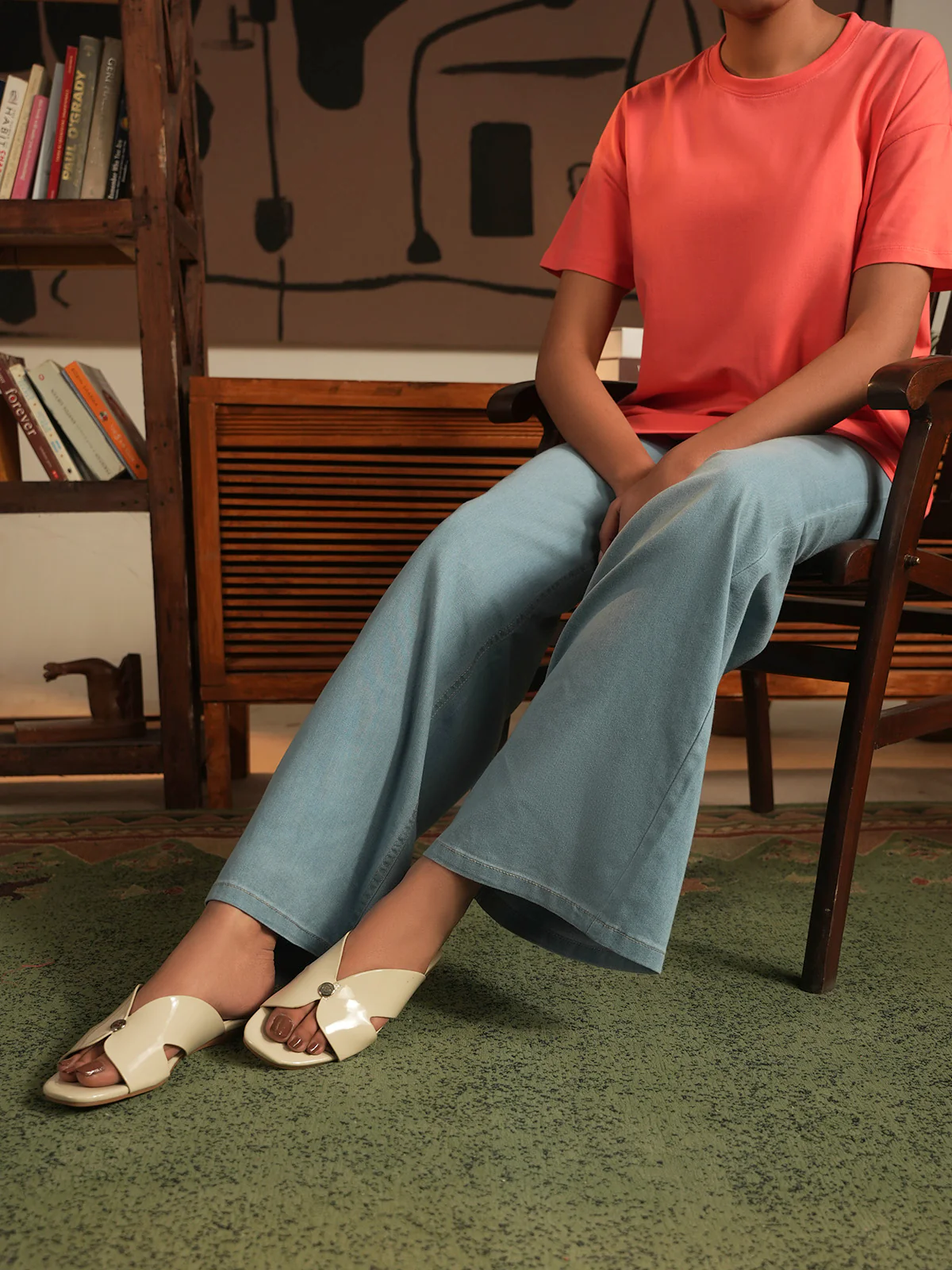 "SPRUCE" Basic Drop Shoulder T-Shirt - Image 9