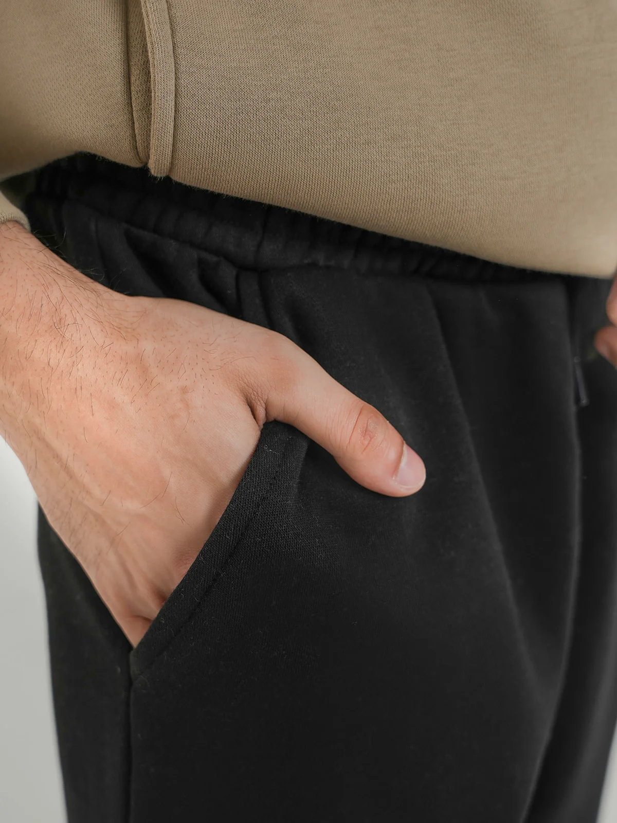 "STERRE" Graphic Regular Fit Fleece Trouser - Image 3