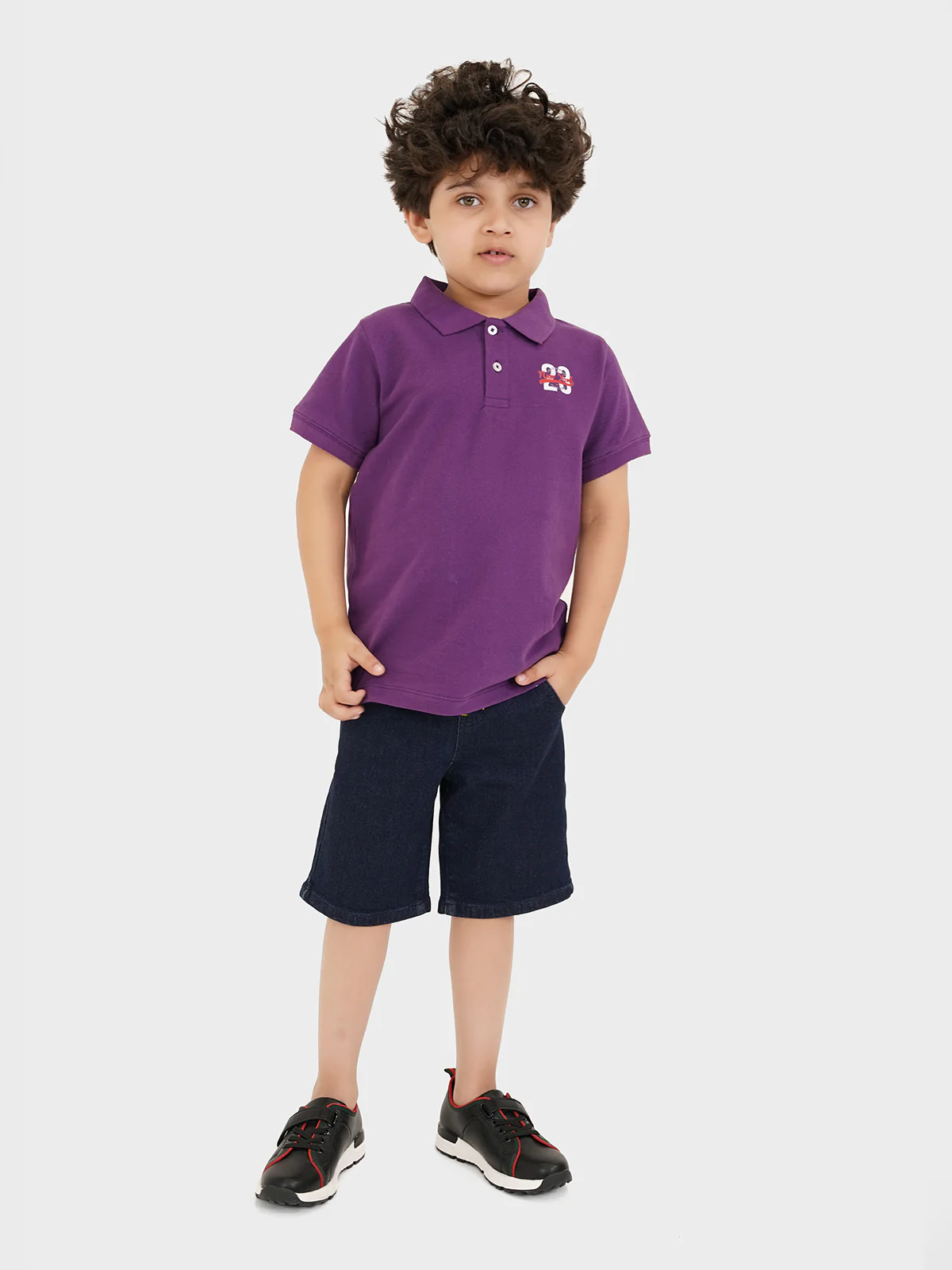 "AKANDE" Basic Polo Shirt