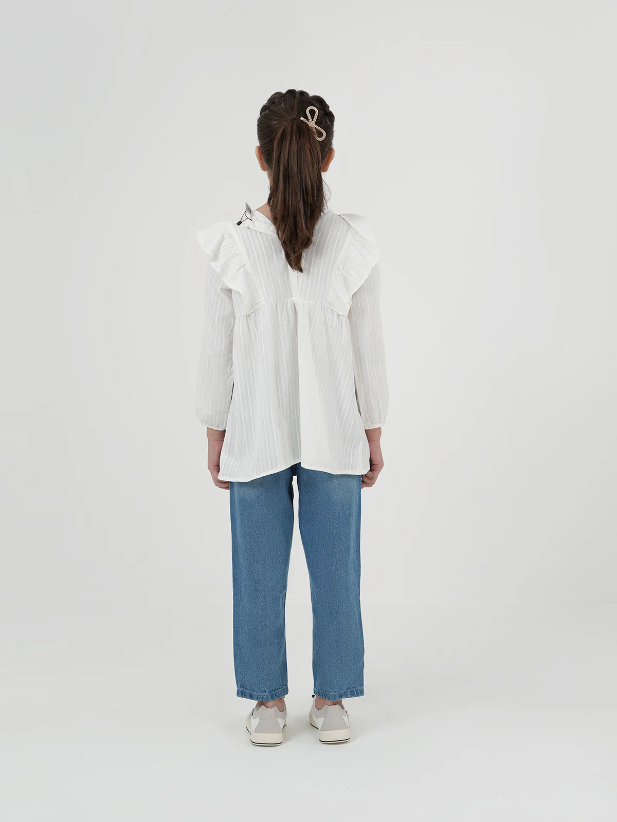 "TADITA" Stylish Regular Fit Cotton Top - Image 4