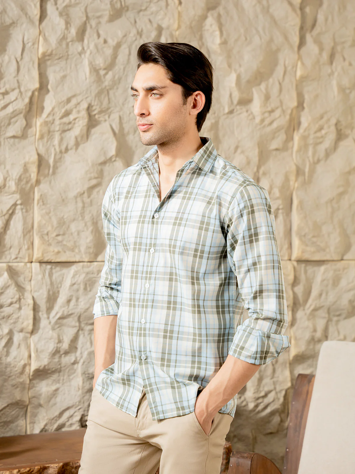 "TALINA" Regular Fit Cotton Casual Shirt - Image 5