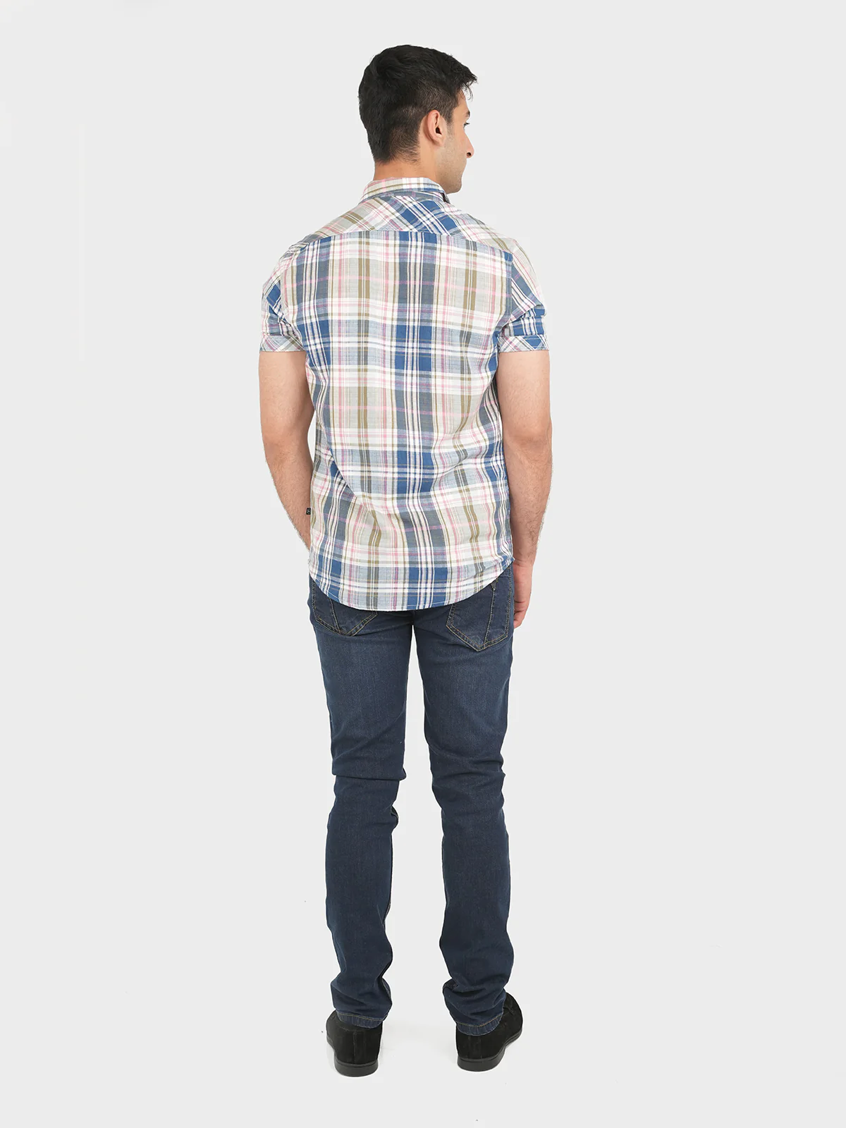 "TAMAS" Cotton Casual Slim Fit Shirt - Image 4