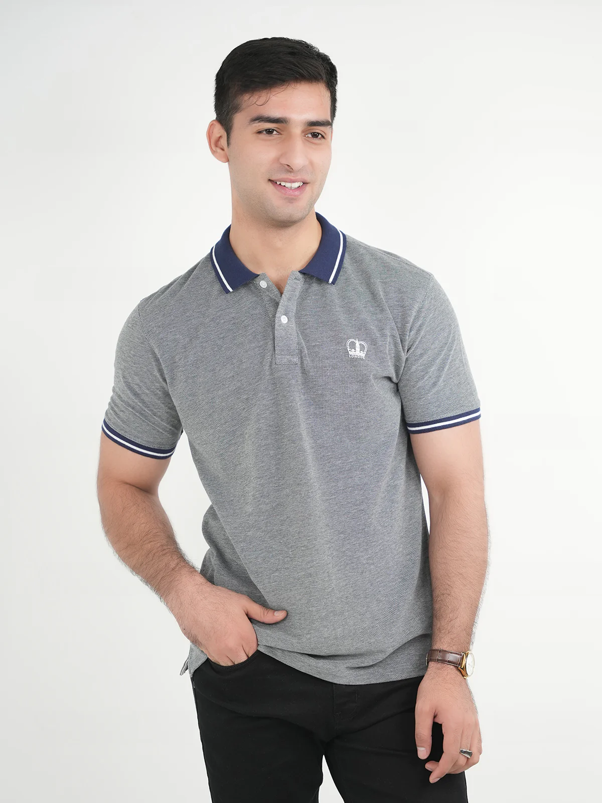 "THUYET" Comfy Casual Polo Shirt - Image 3