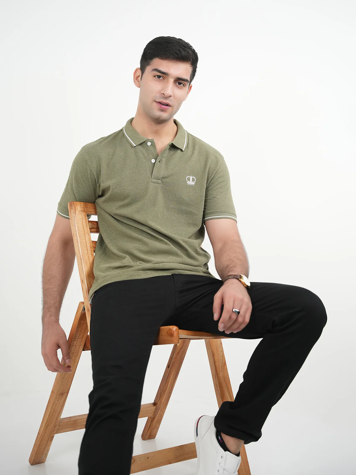 "THUYET" Comfy Casual Polo Shirt - Image 3