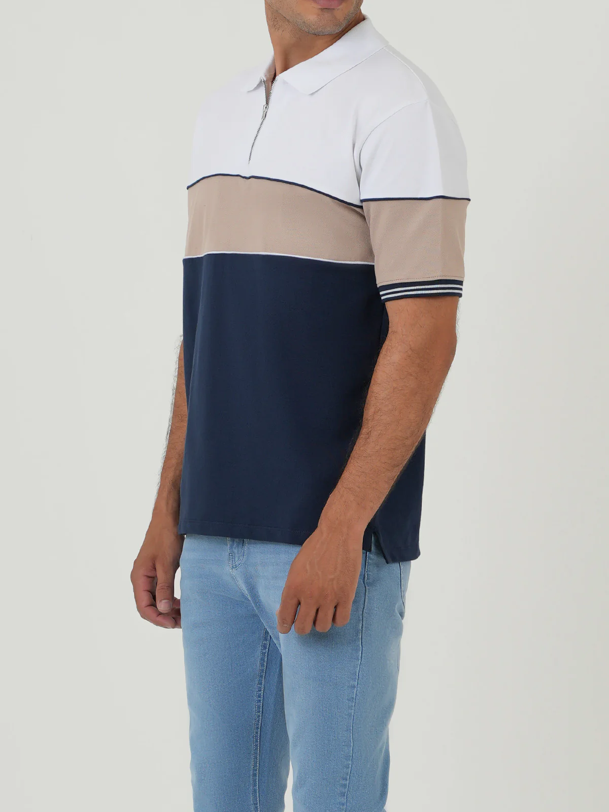 "TOLLAK" Stylish Regular Fit Polo Shirt - Image 3