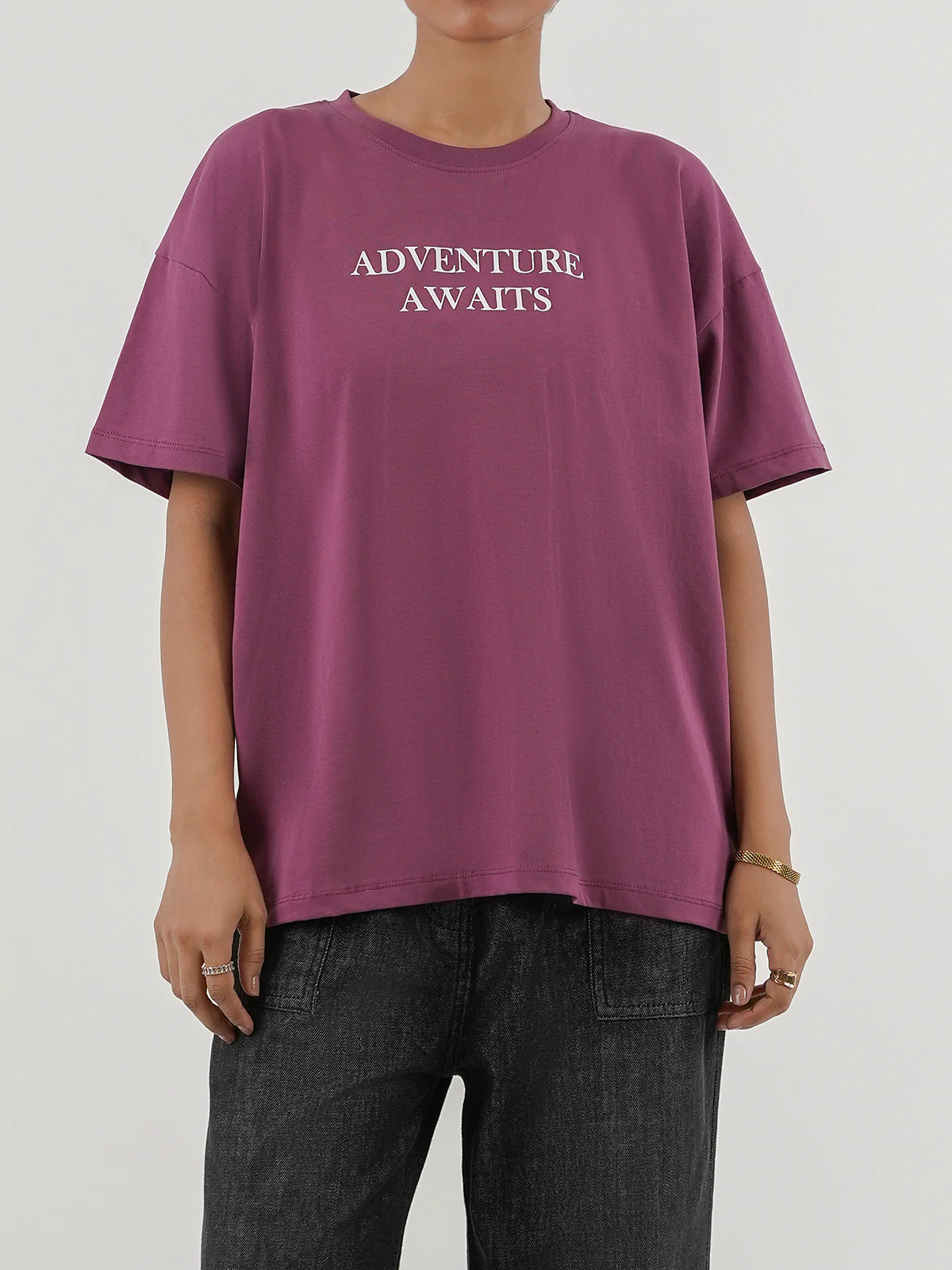 "TOROLF" Graphic Regular Fit T-Shirt