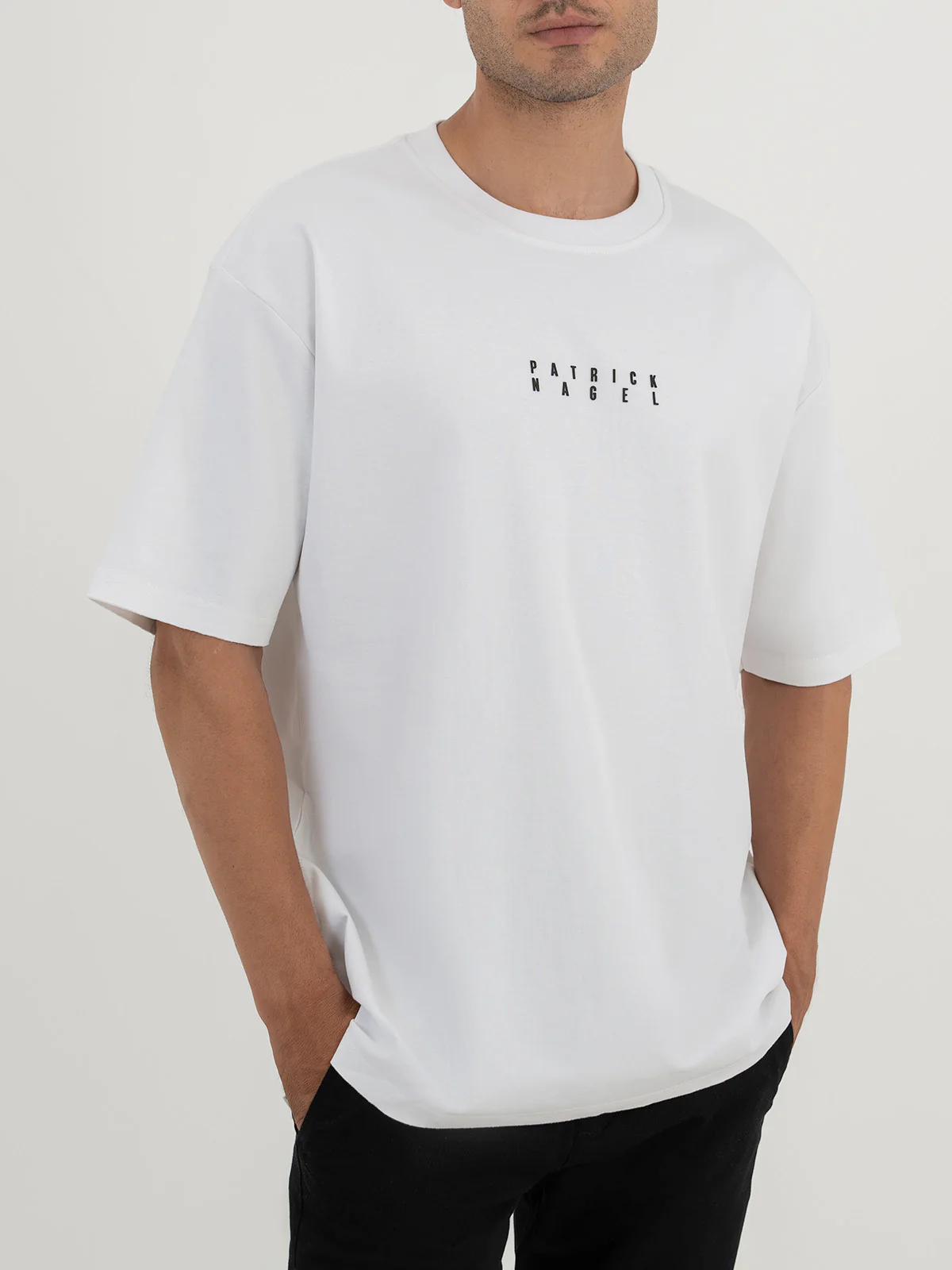 "TRINH" Casual Drop Shoulder T-Shirt - Image 3