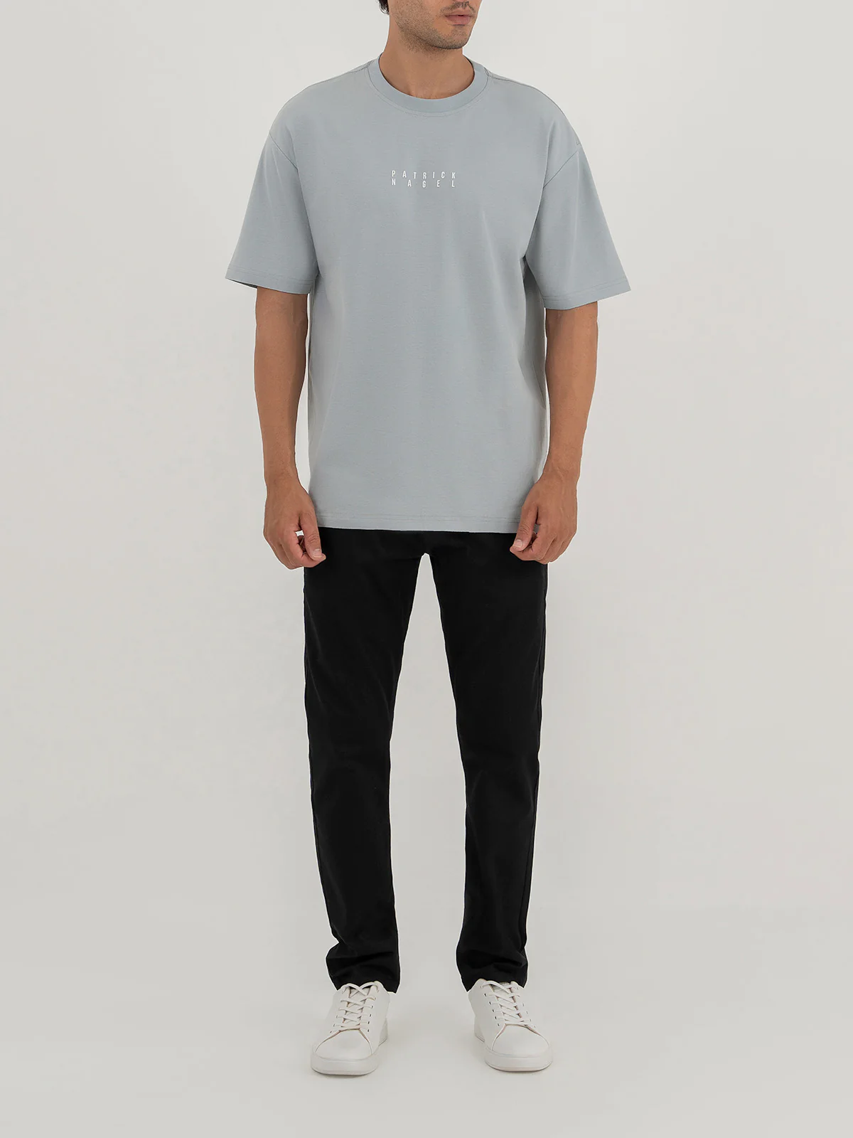"TRINH" Casual Drop Shoulder T-Shirt - Image 2