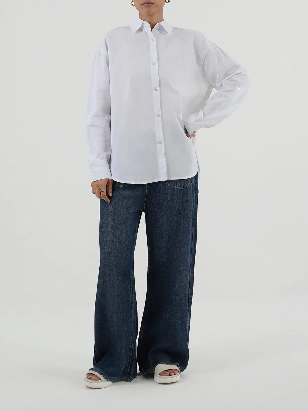 "TYIPA" Classic Regular Fit Cotton Top - Image 2
