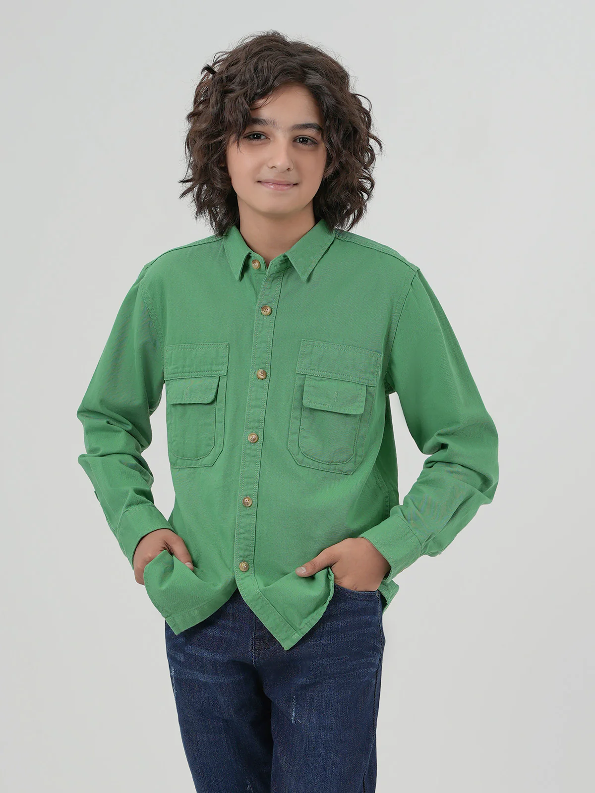 "UHURO" Relaxed Look Regular Fit Shirt