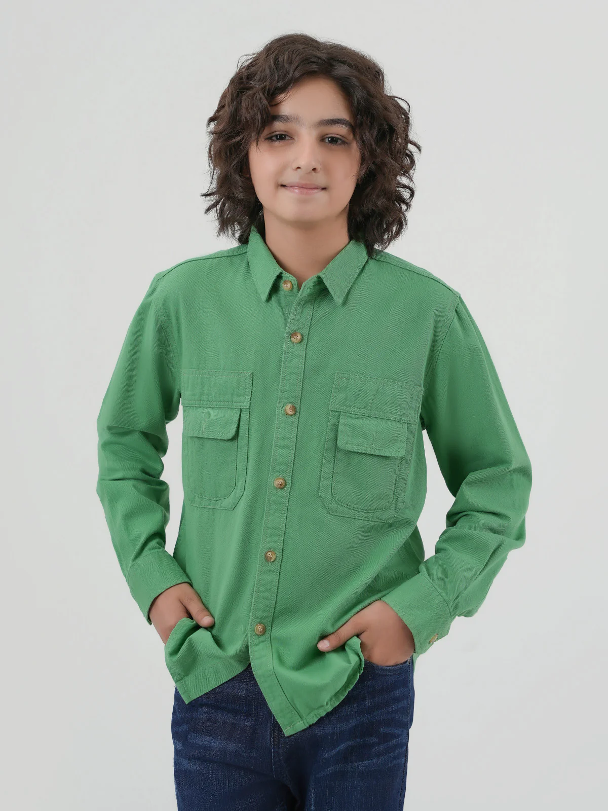 "UHURO" Relaxed Look Regular Fit Shirt - Image 3