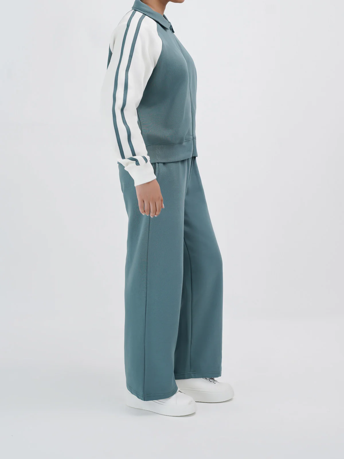 "VALERIA" Fleece Casual Track Suit - Image 3
