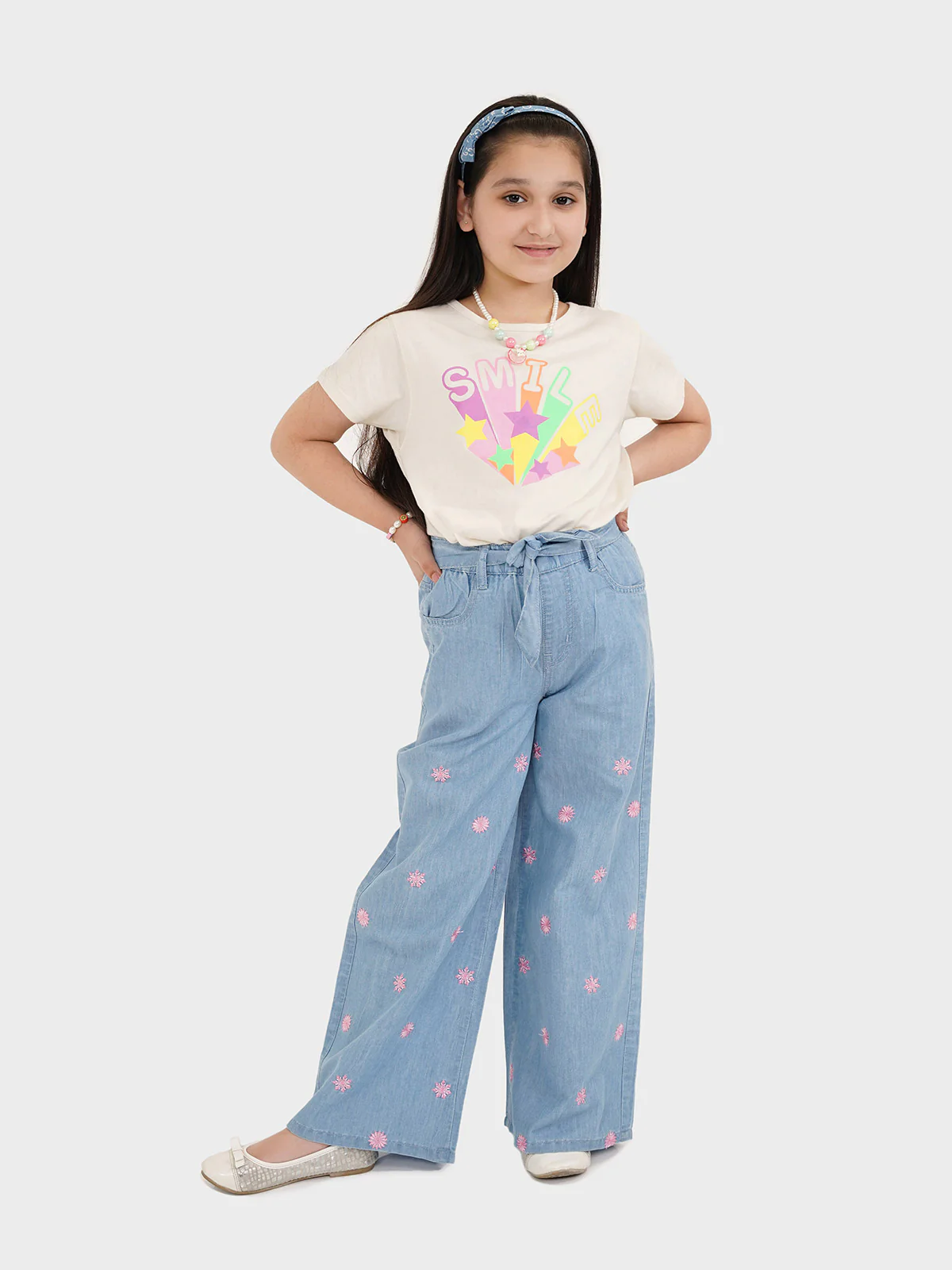 "VARISHA" Summer Graphic T-Shirt - Image 2
