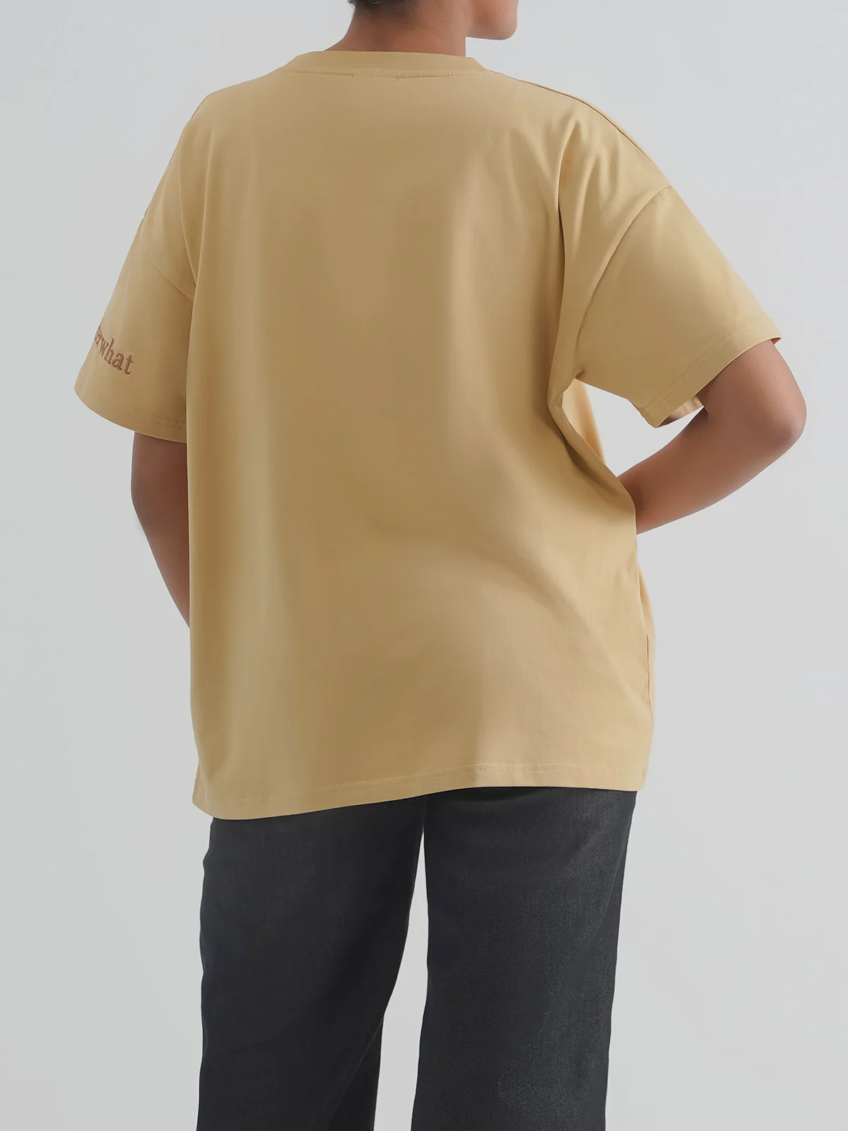"VENDER" Graphic Drop Shoulder T-Shirt - Image 5