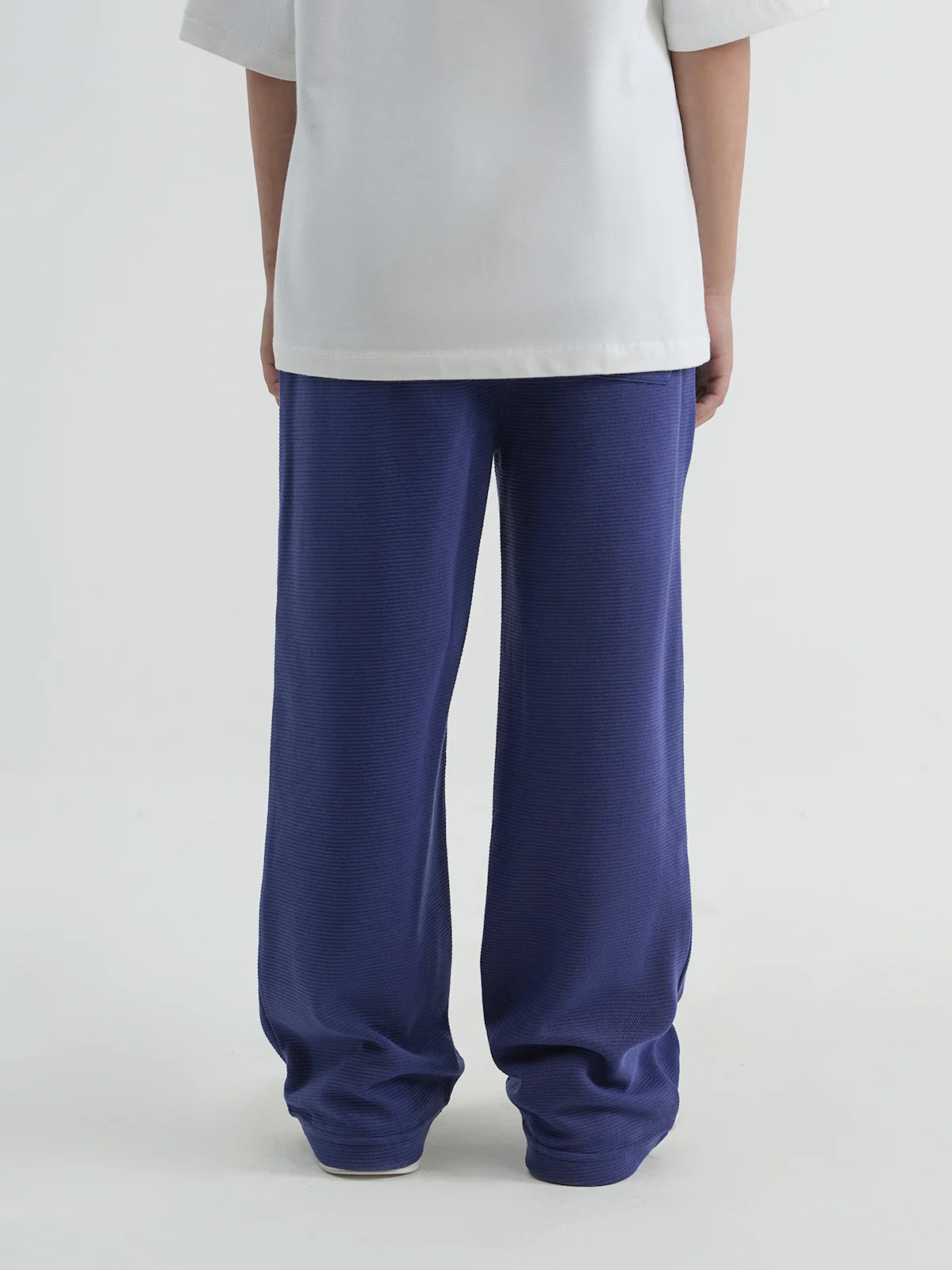 "VERA" Basic Regular Fit Jacquard Trouser - Image 4