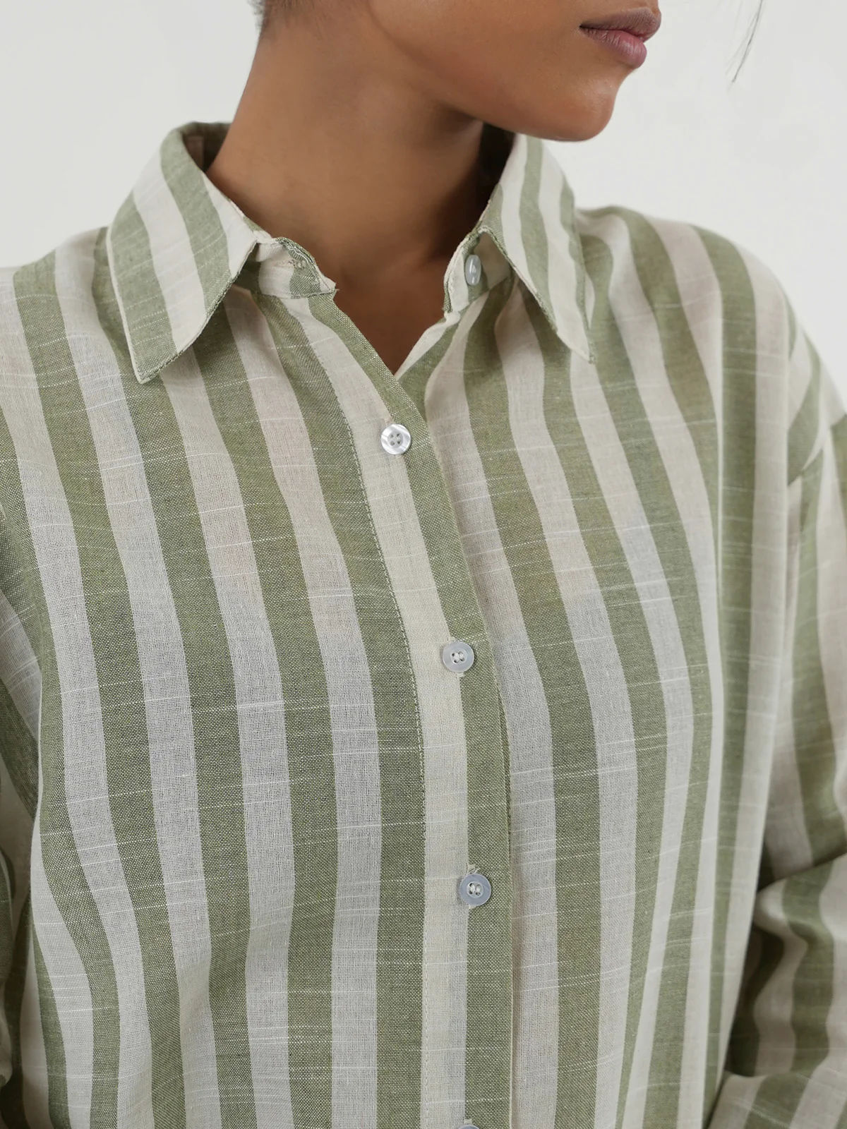 "VERDI" Regular Fit Cotton Top - Image 5