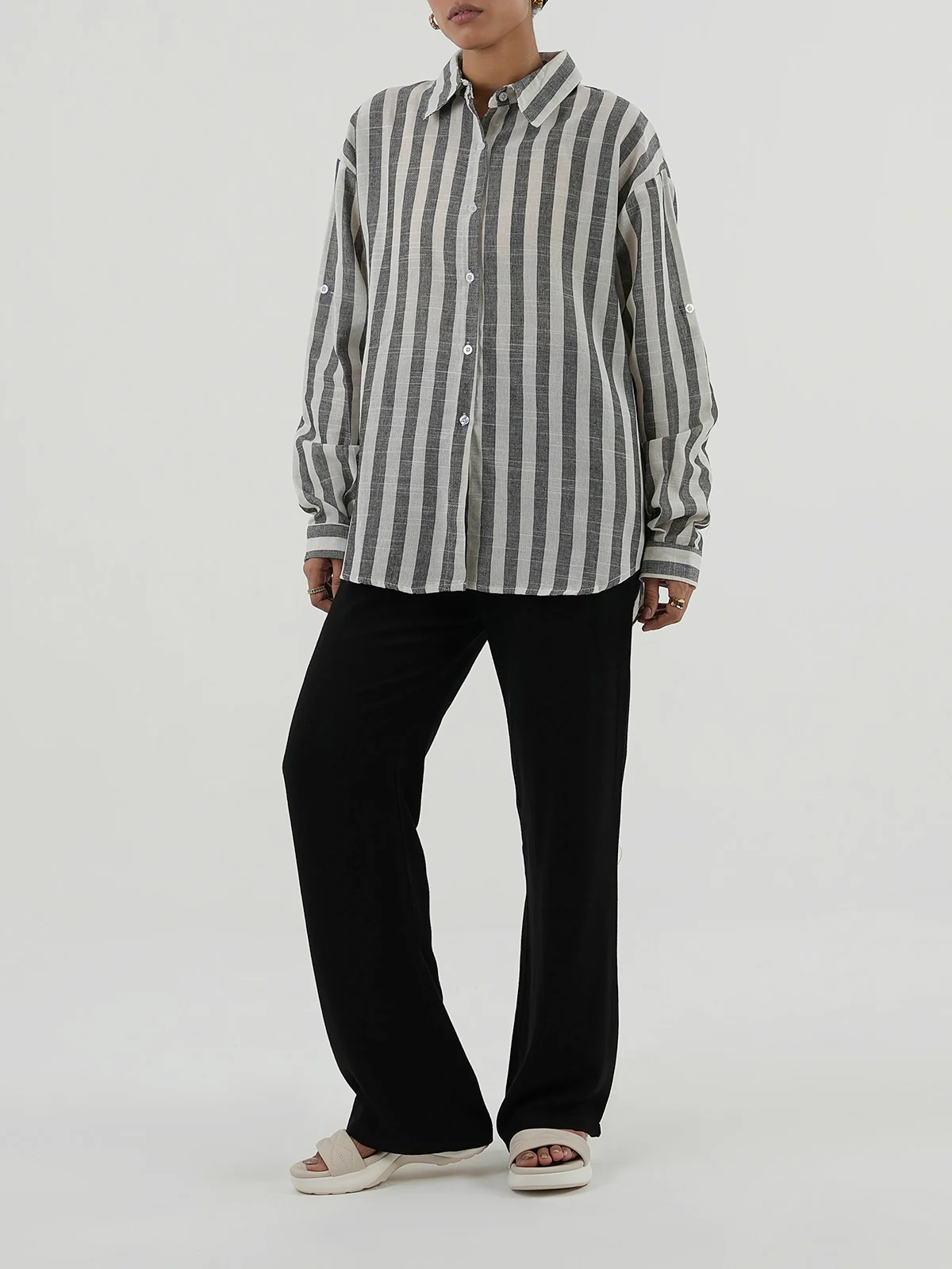 "VERDI" Regular Fit Cotton Top - Image 2