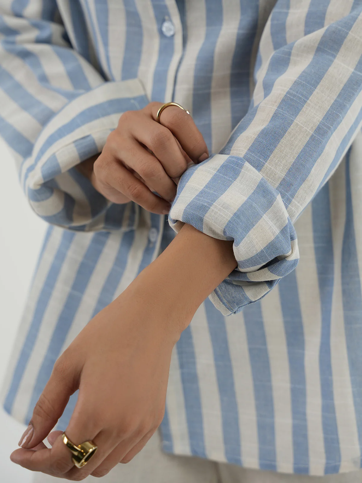 "VERDI" Regular Fit Cotton Top - Image 4