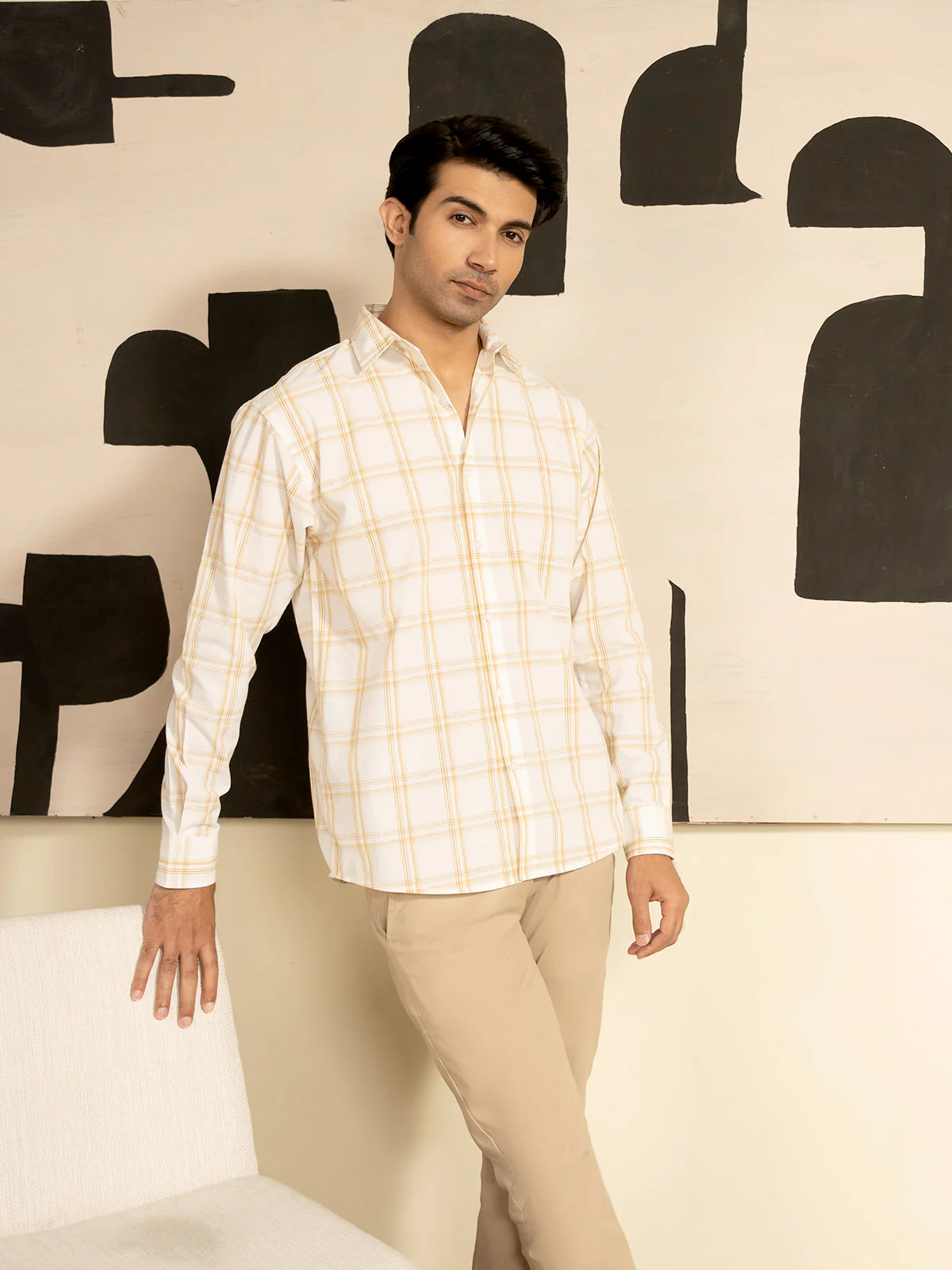 "VERICK" Linning Regular Fit Casual Shirt - Image 10