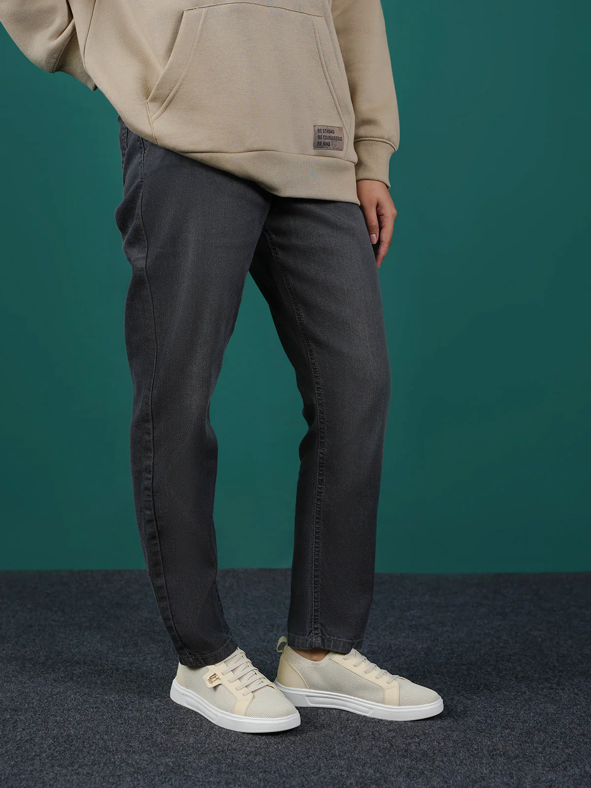 "VIHAAN" Classic Mom Fit Denim Pant - Image 2