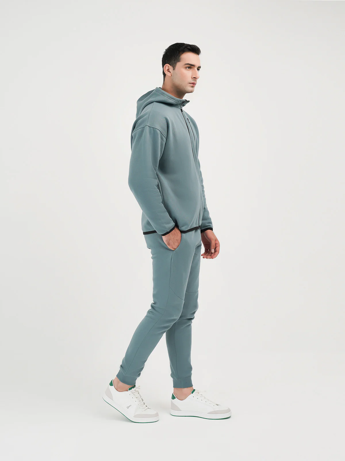 "VIKING" Casual Cozy Fleece Tracksuit - Image 3