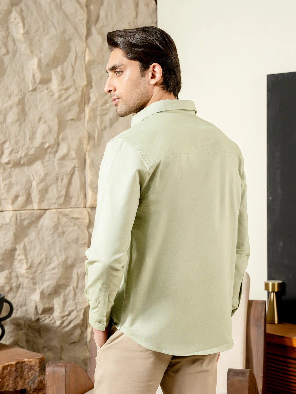 "VIVIAN" Regular Fit Cotton Casual Shirt - Image 6