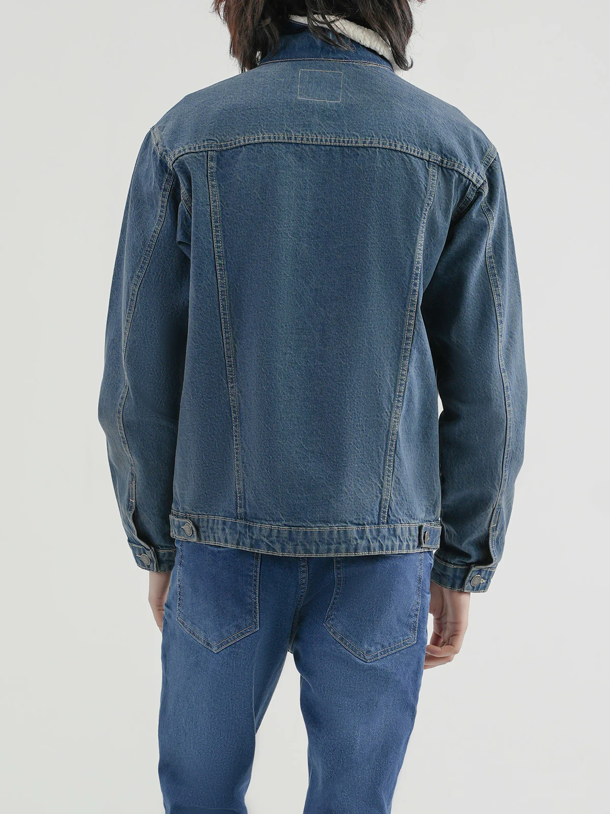 "WEIDE" Comfort Regular Fit Denim Jacket - Image 6