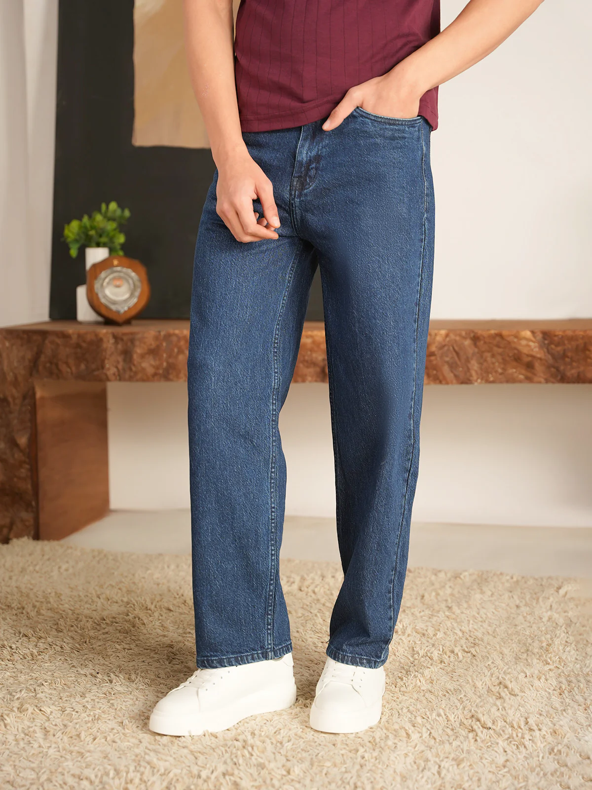 "WENDY" Loose Fit Denim Jeans